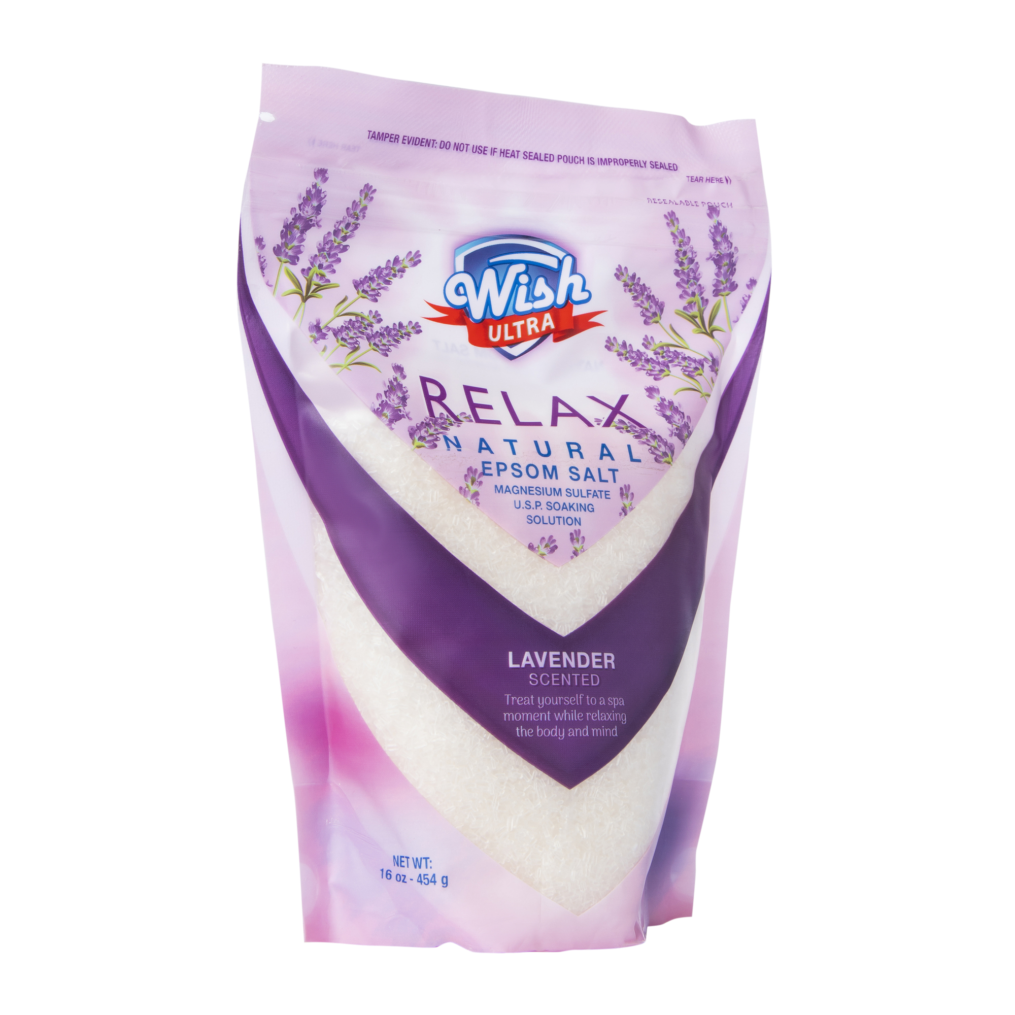 wish ultra relax natural epsom salts 16oz | Five Below