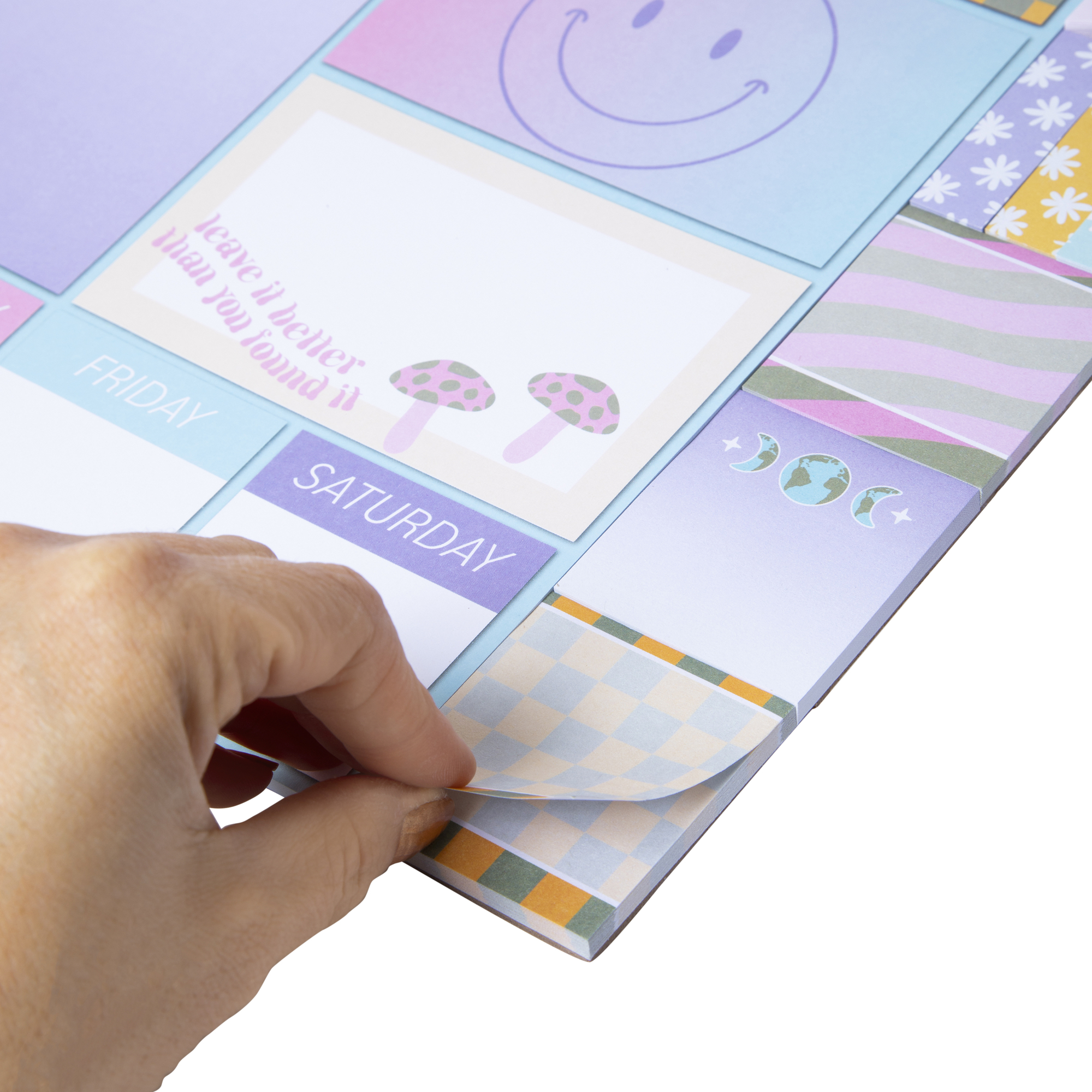 desk blotter & notepads stationery set