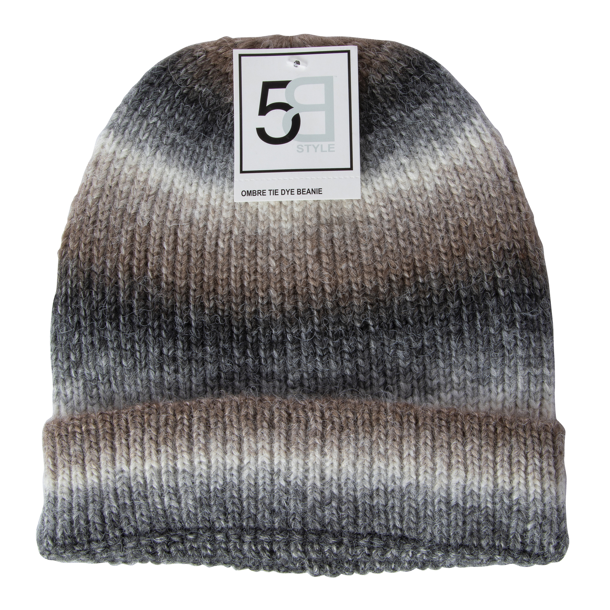 tie dye stripe beanie