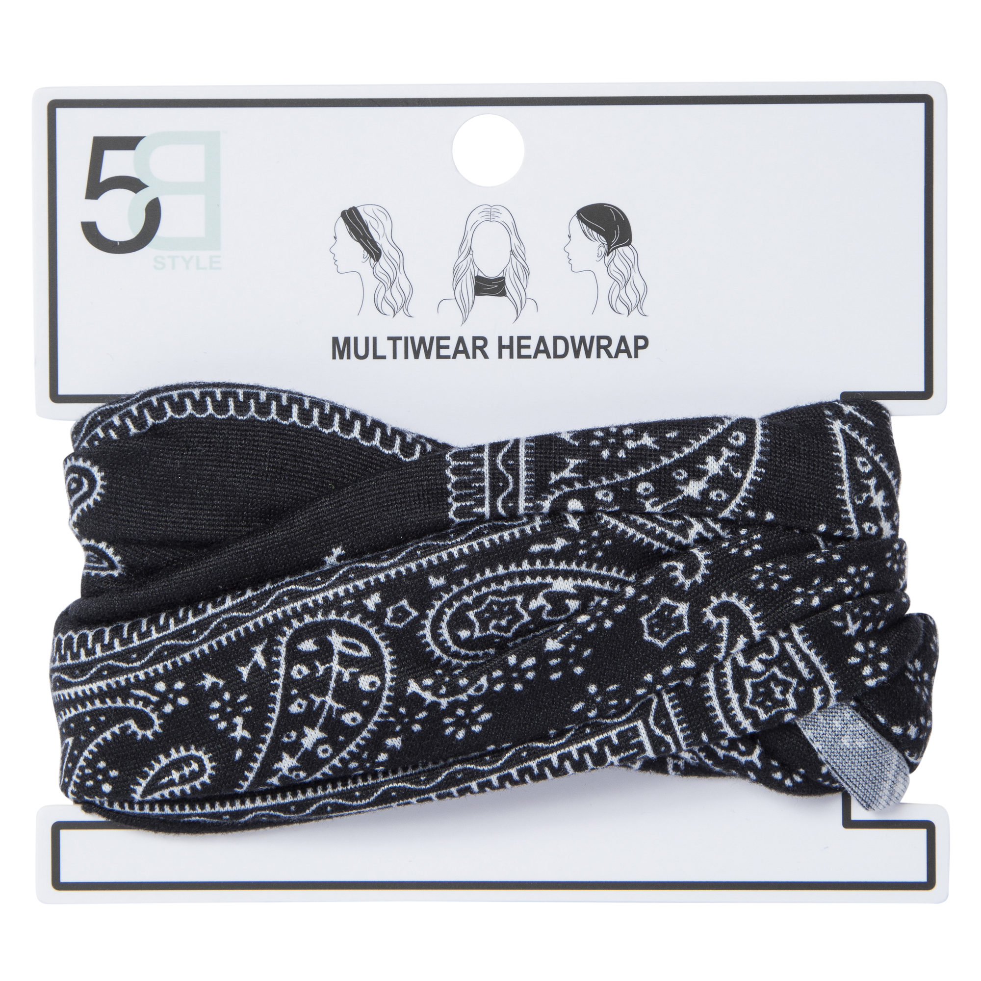 multi-wear fabric headwrap
