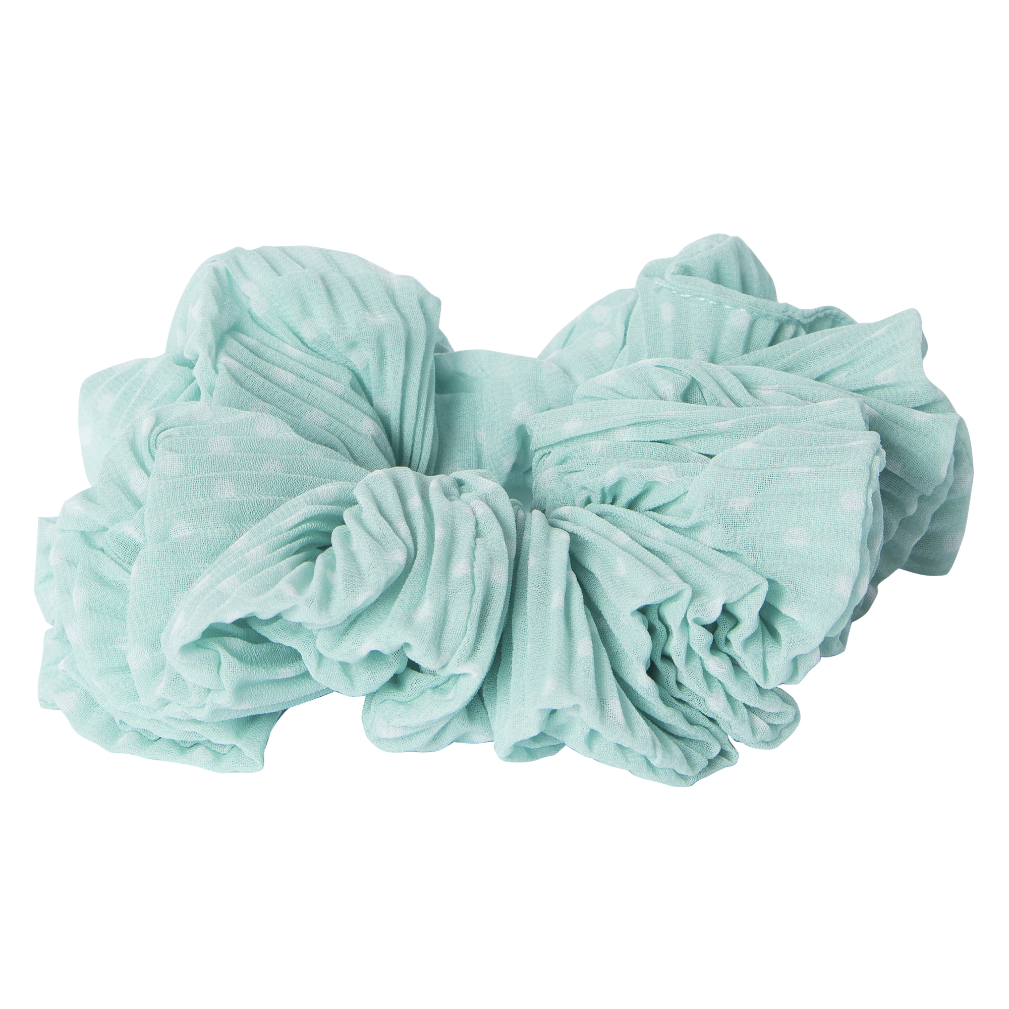 XL pleated scrunchie