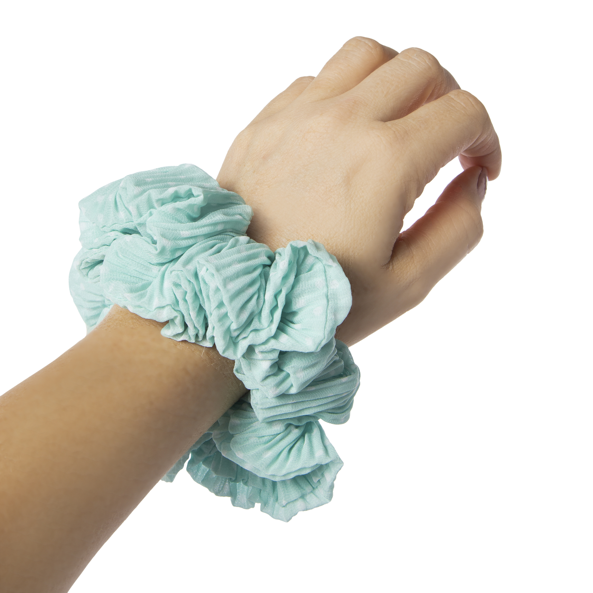 XL pleated scrunchie