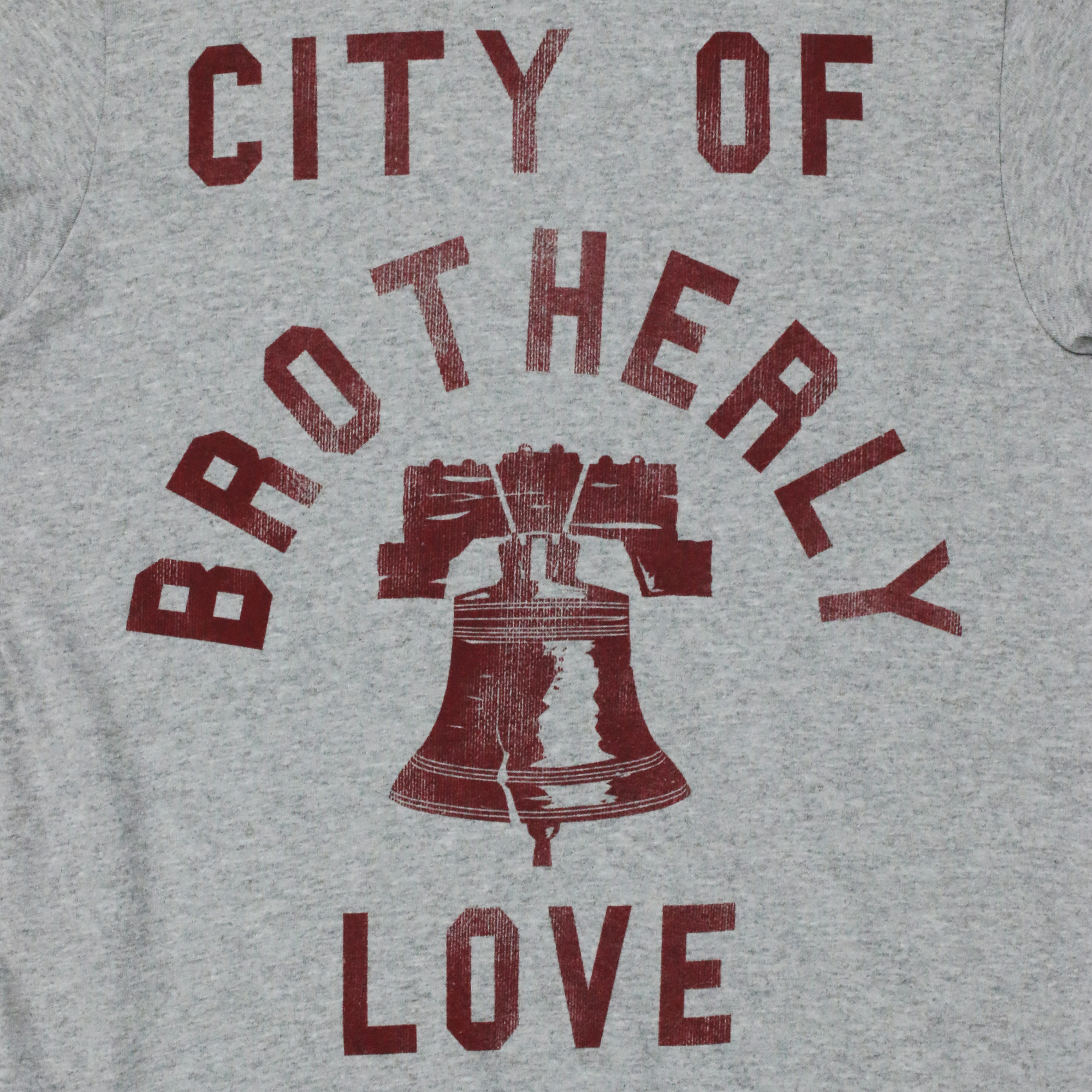 retro philly 'city of brotherly love' graphic tee