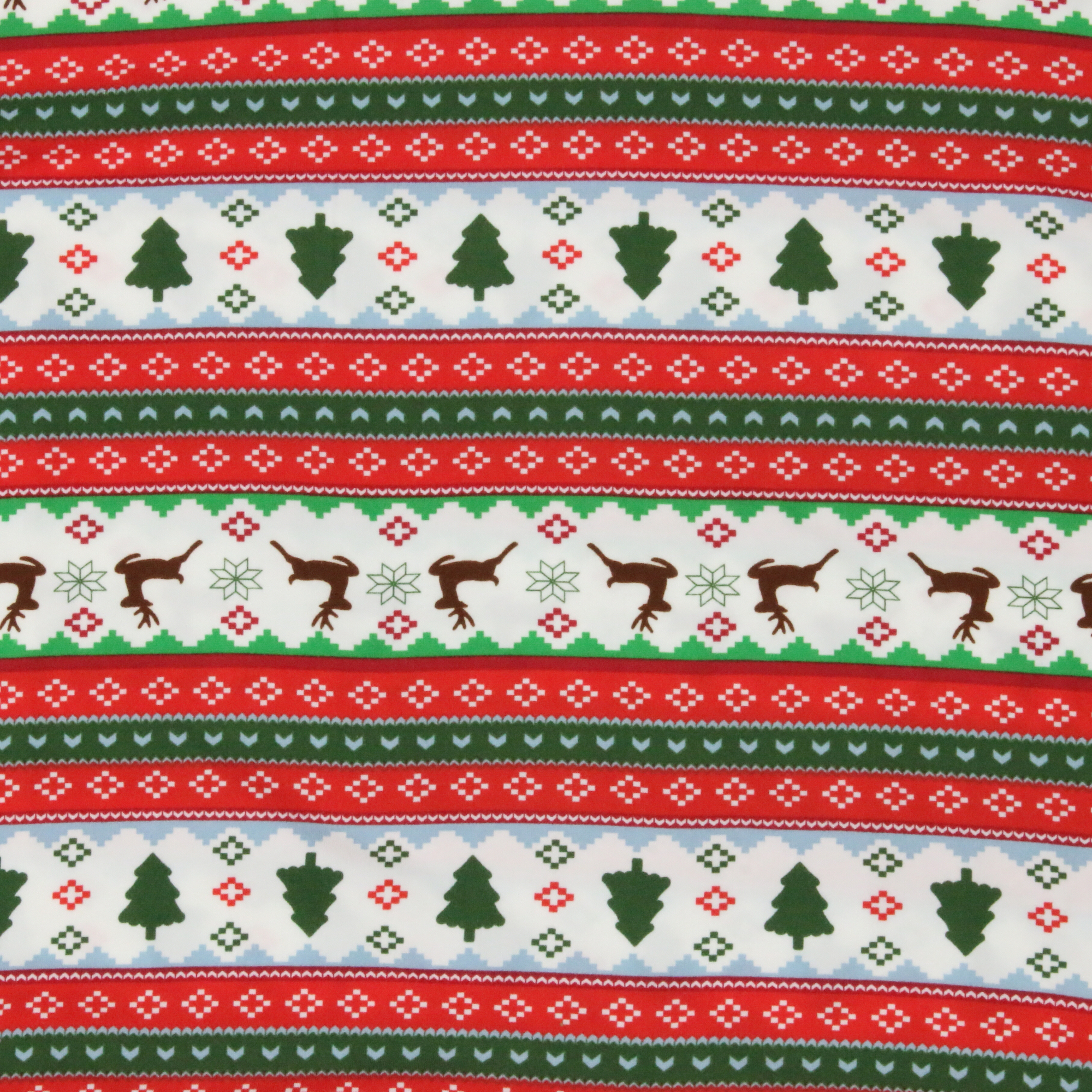 fair isle young mens holiday pajama top