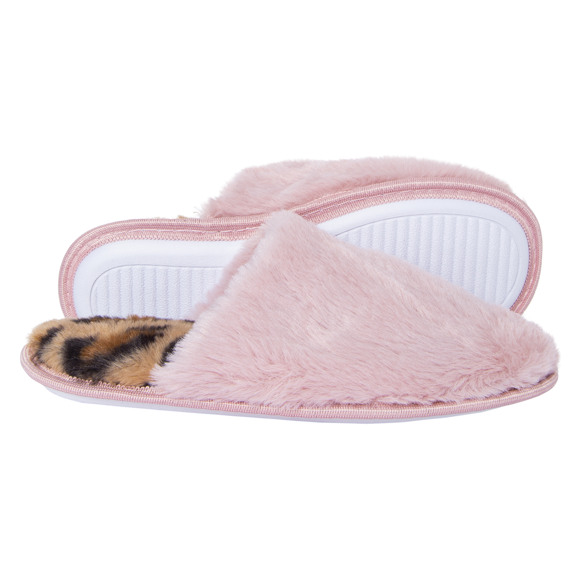 Ladies Faux Fur Slippers