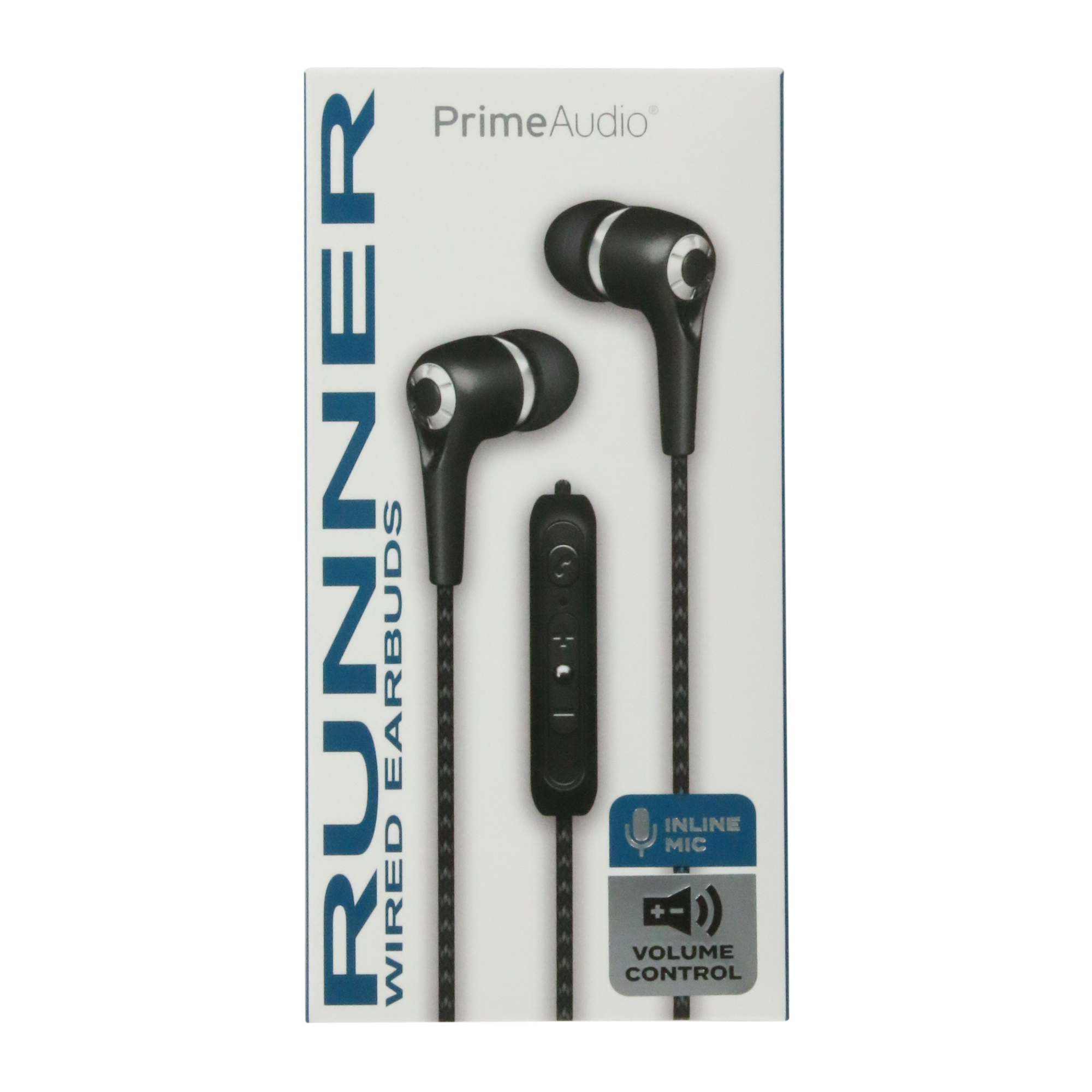 Five Below Prime audio runner noise isolating wired earbuds