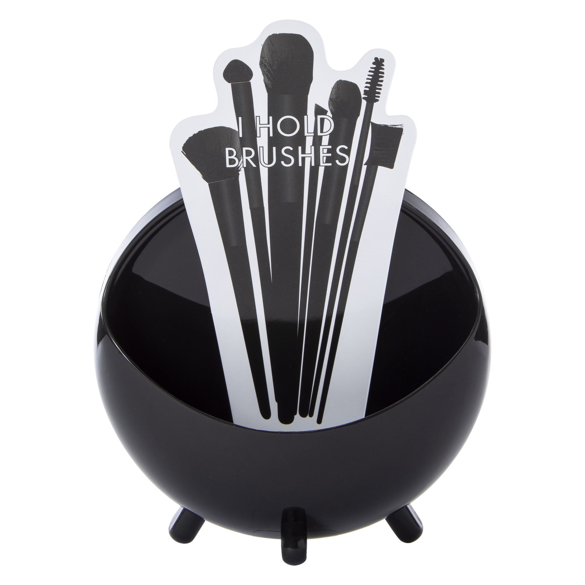 round vanity mirror with storage compartment 7in