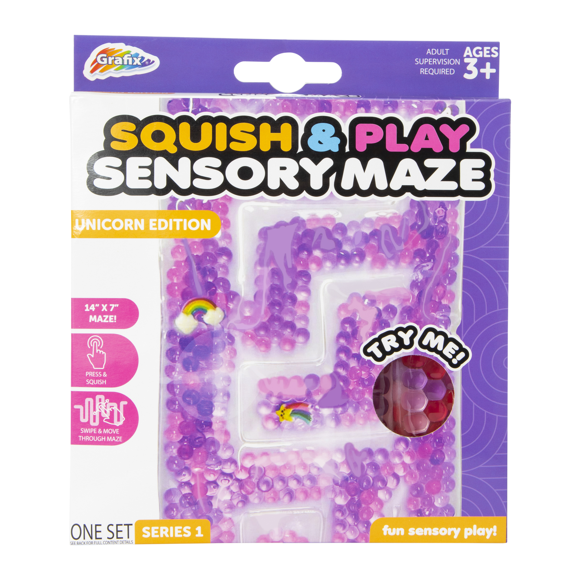 squish & play series 1 sensory maze 14in x 7in | Five Below