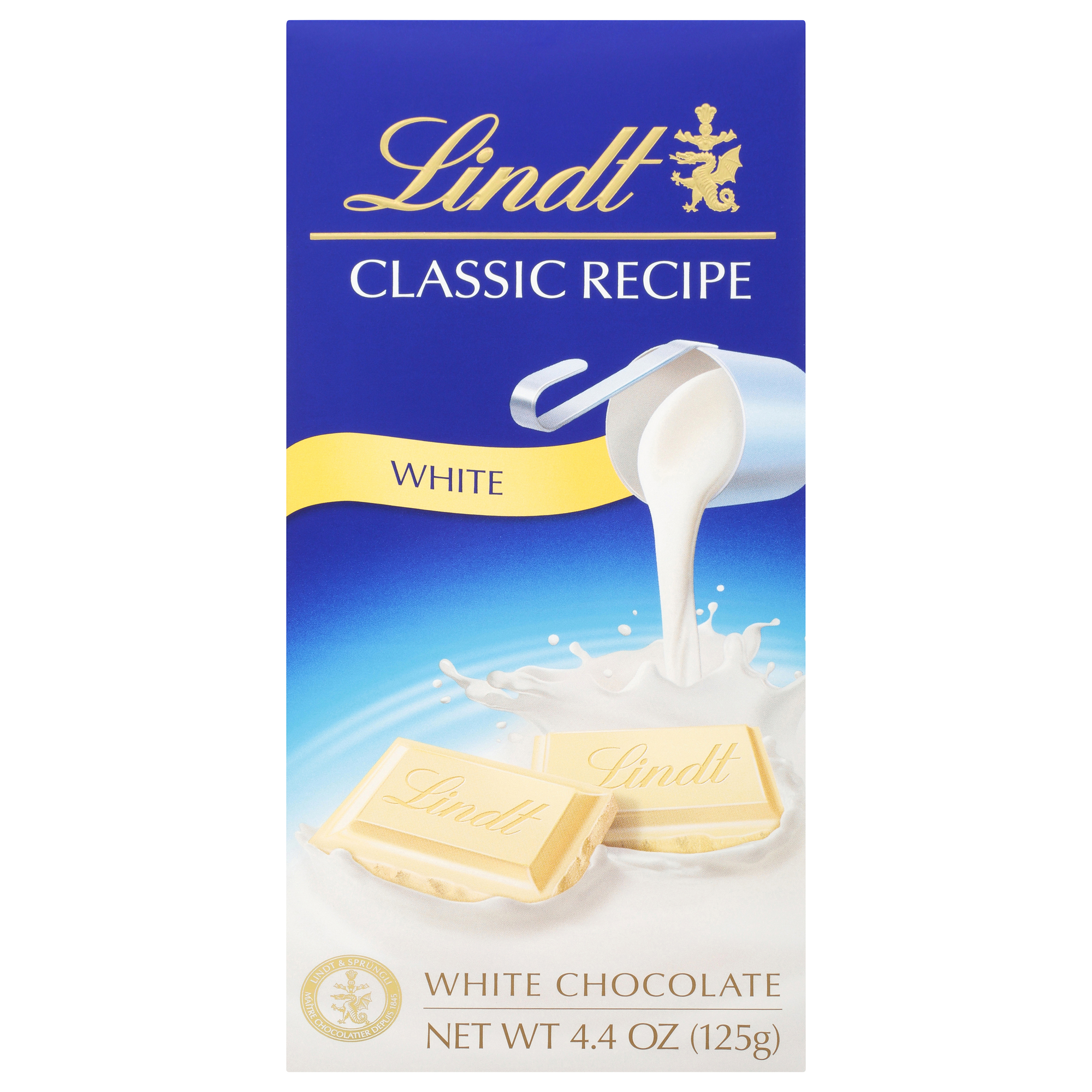 lindt® classic recipe white chocolate bar 4.4oz