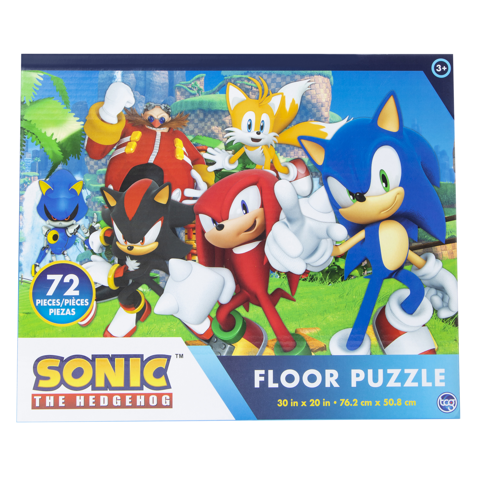 sonic the hedgehog™ floor jigsaw puzzle 72-pieces