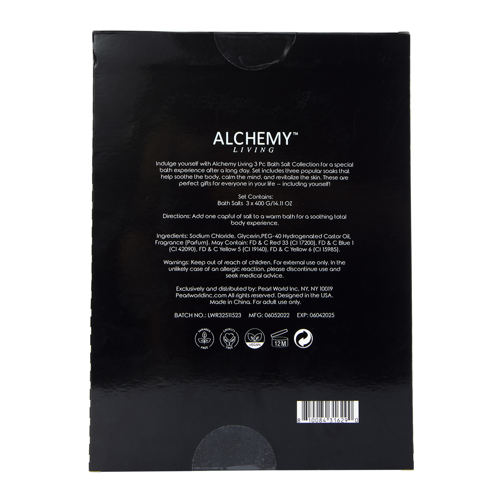 bath salt collection set 3-piece