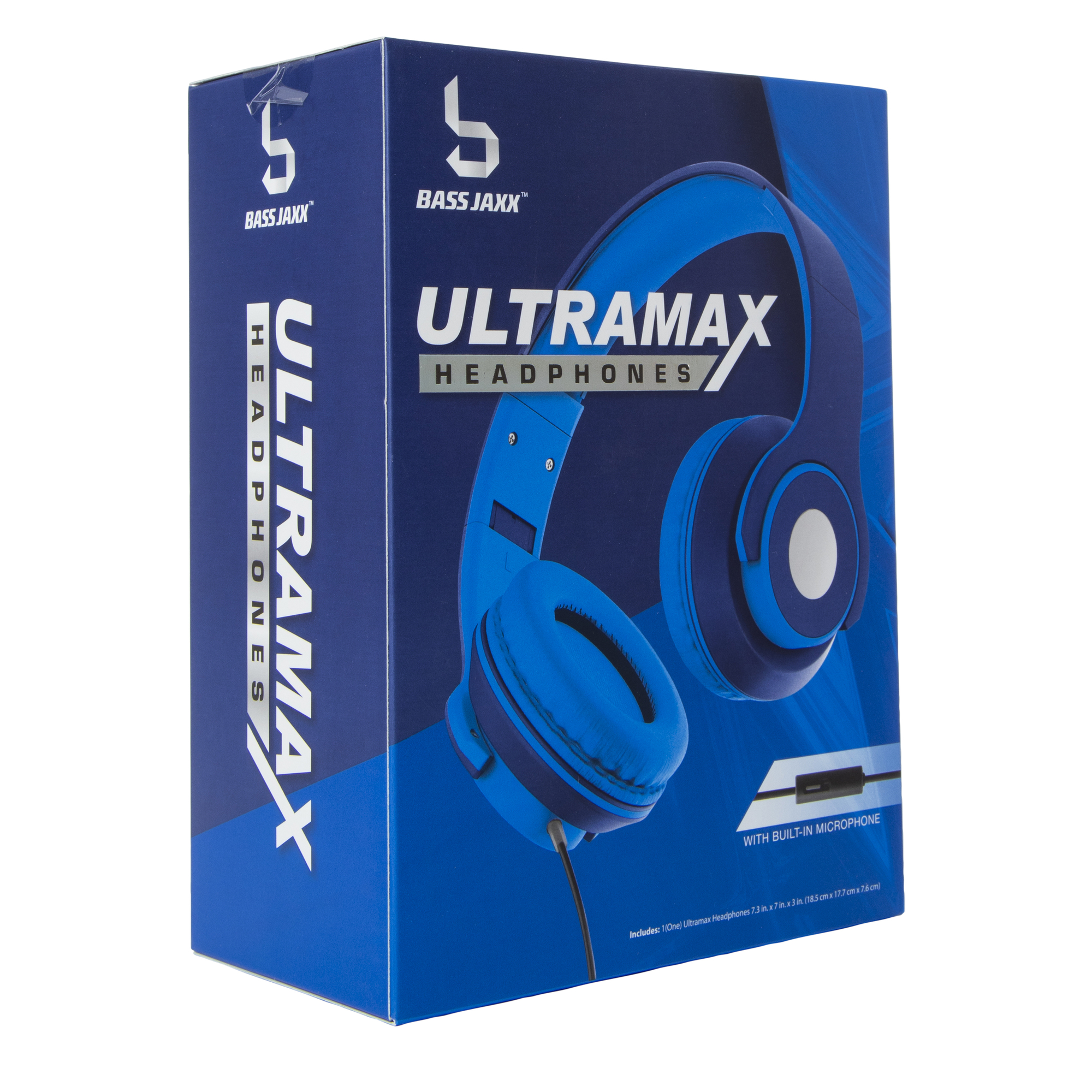 ultramax aux-in headphones w/ built-in mic