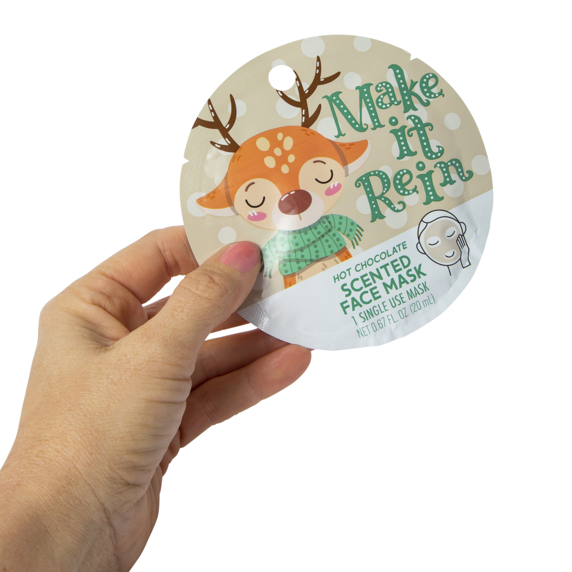 Holiday Scented Face Mask 0.67oz - Hot Chocolate