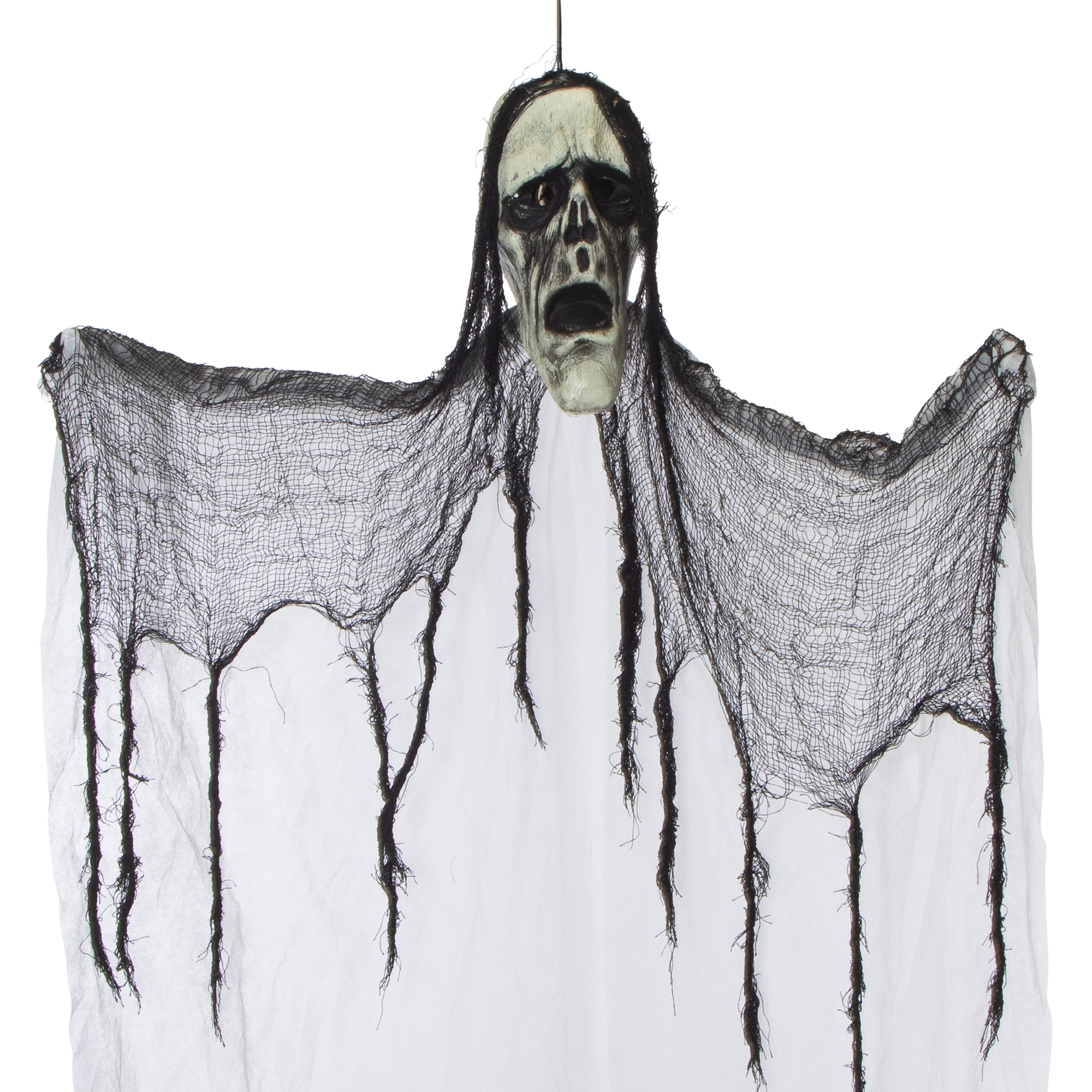 5ft skeleton ghost hanging halloween decor