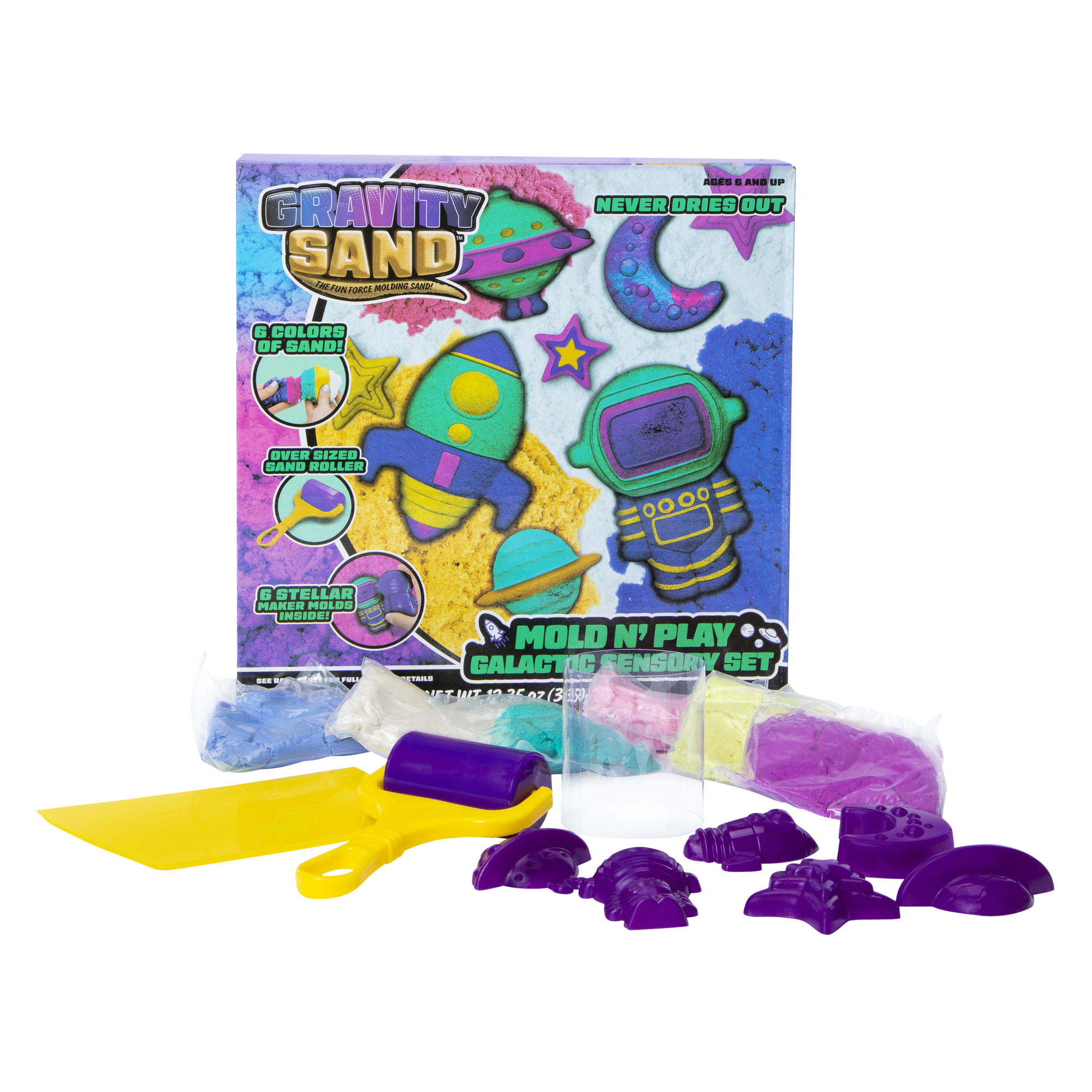 gravity sand™ mold n' play