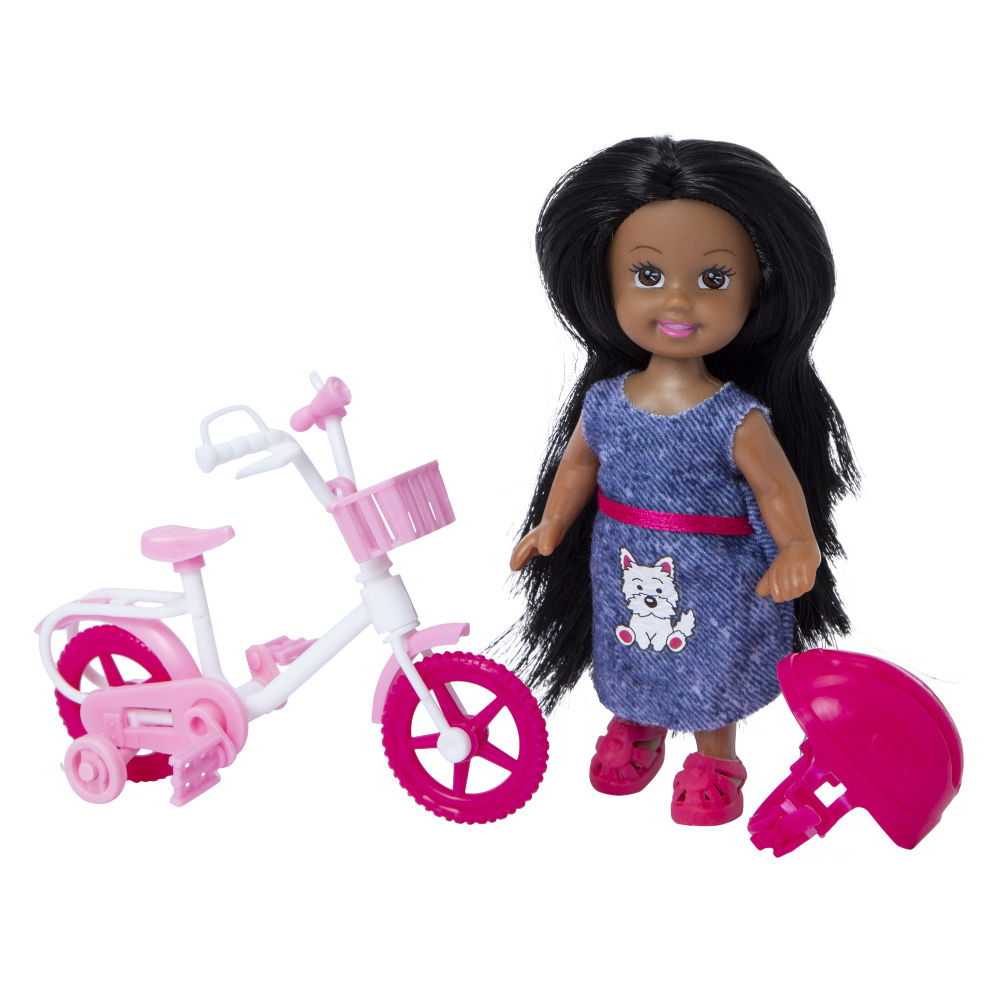 sophie sixteen at the park doll with bike