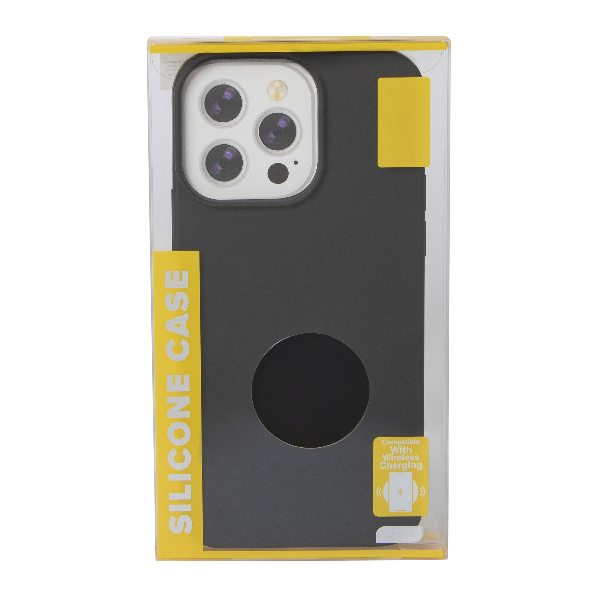 iPhone 14 Pro Max®/14 Plus®/13 Max® wireless charging compatible silicone phone case