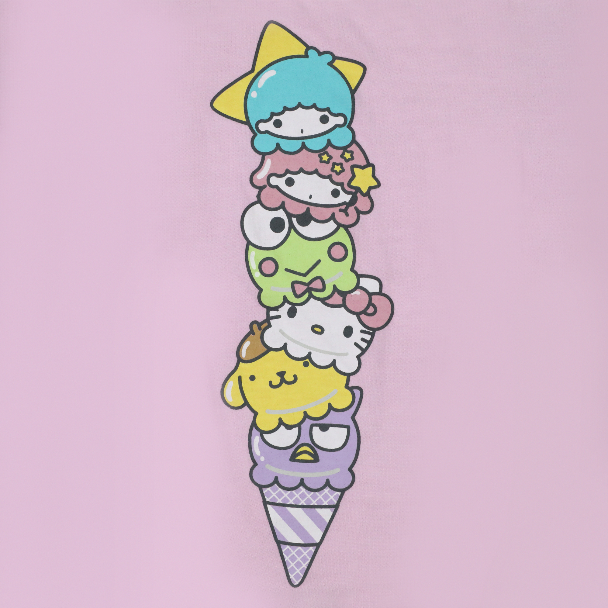 kid's hello kitty and friends™ ice cream graphic tee