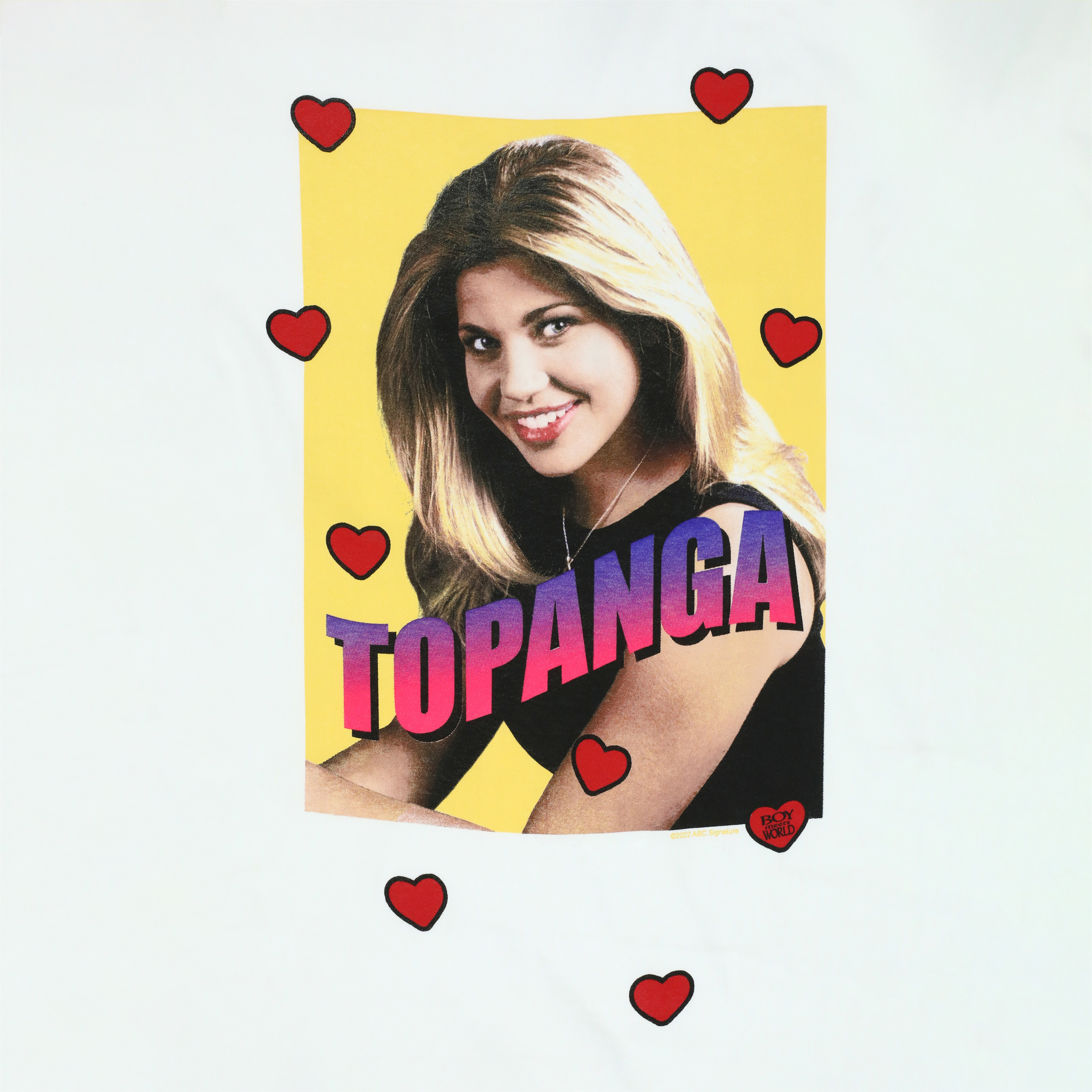 boy meets world topanga graphic tee