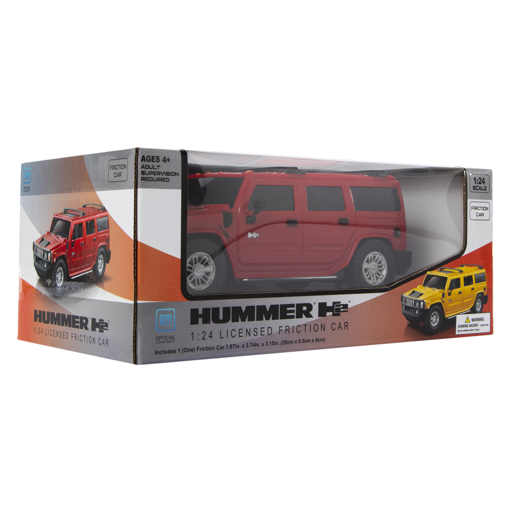 HUMMER H2 1/24スケールフルメッキ 1:24 HUMMER H2 Alloy Car Model Diecast Metal Toy Off-road