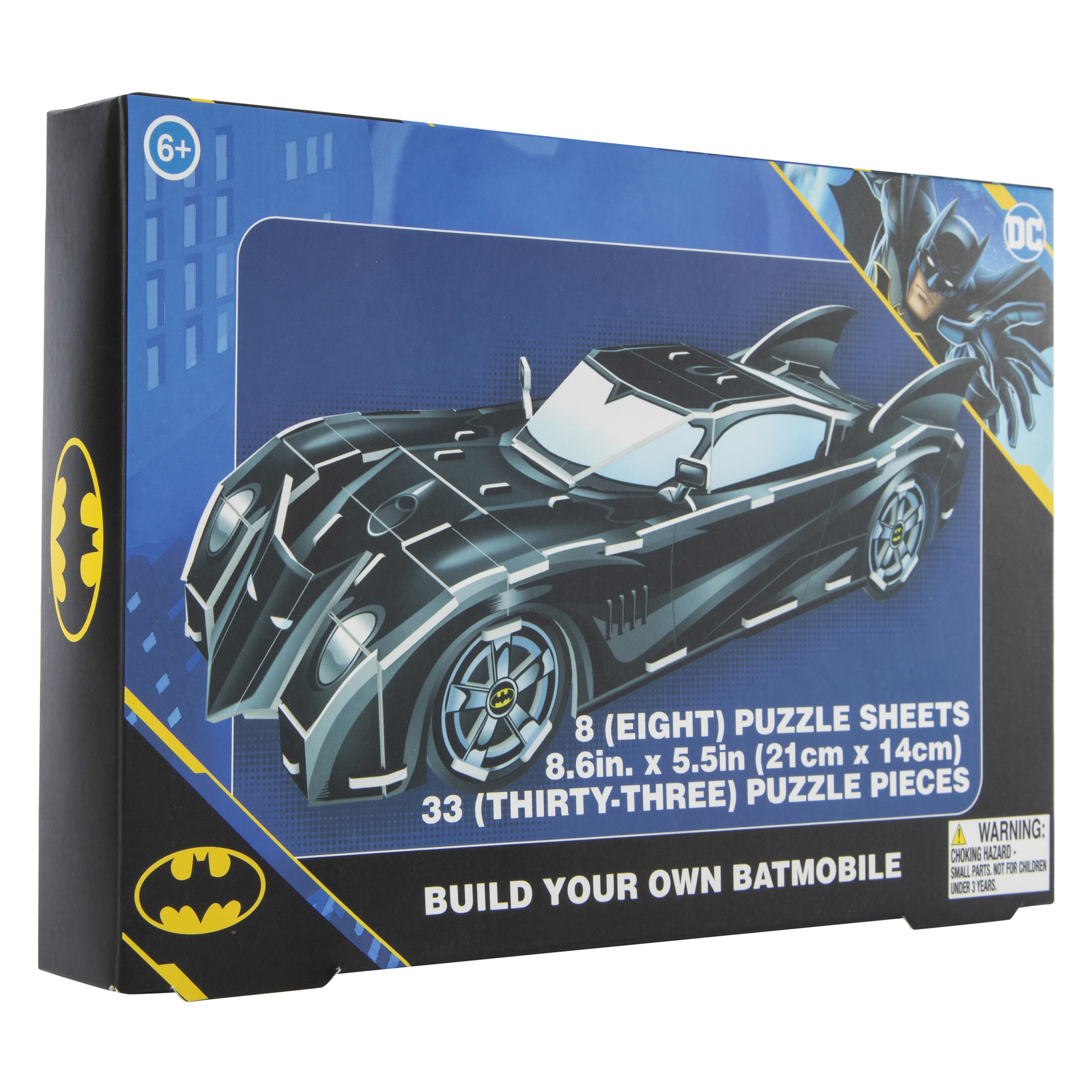 DC® batman™ build your own batmobile 3D puzzle 33-piece