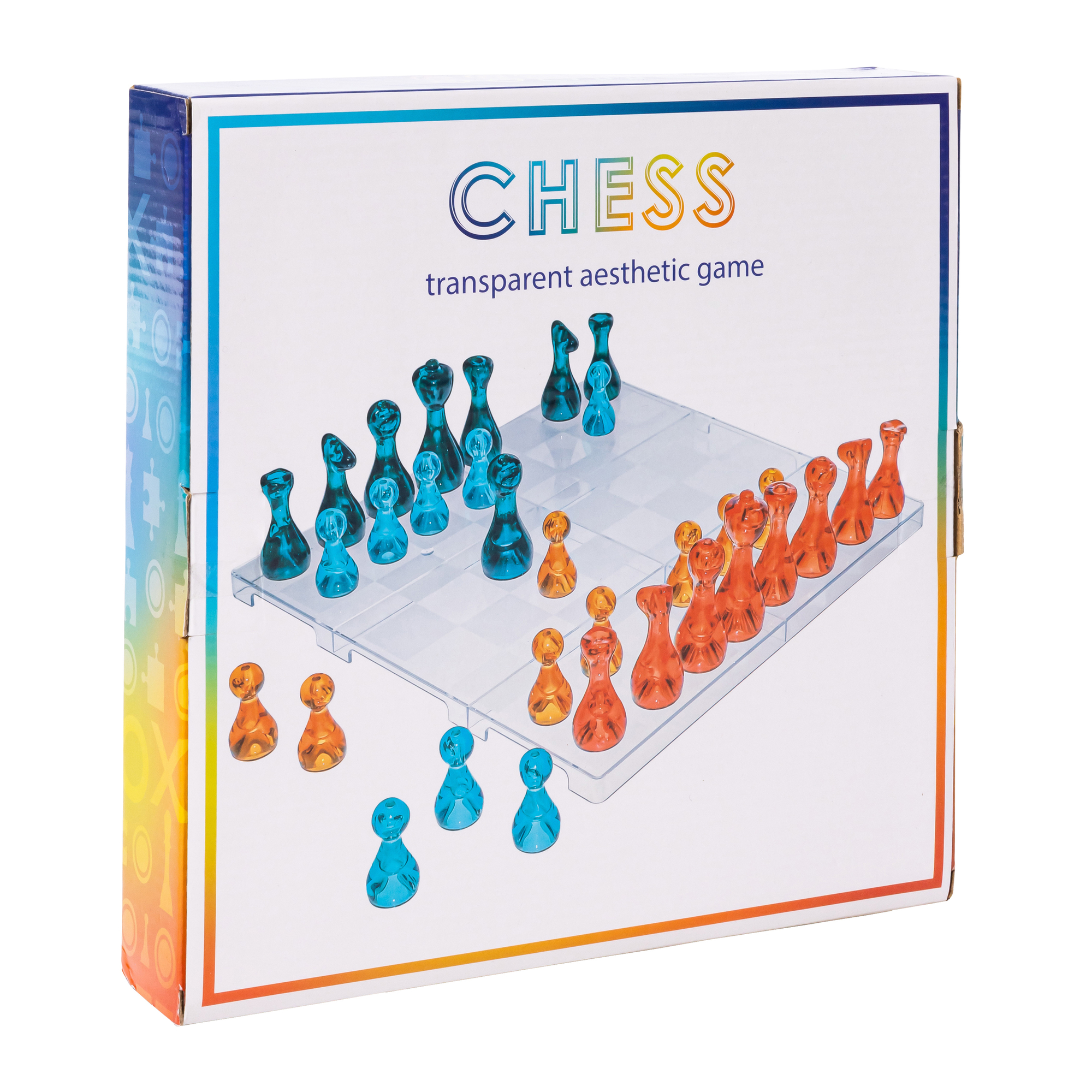 chess: transparent aesthetic game