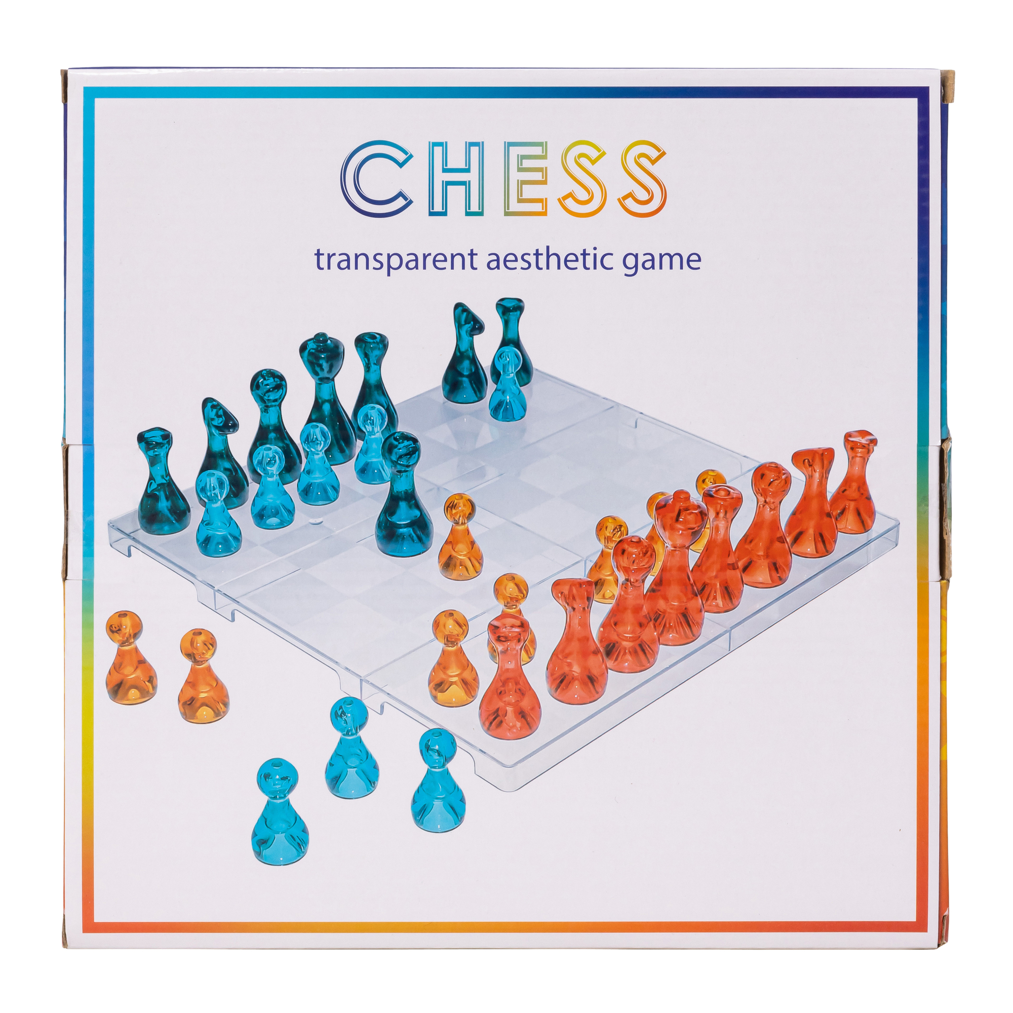 chess: transparent aesthetic game