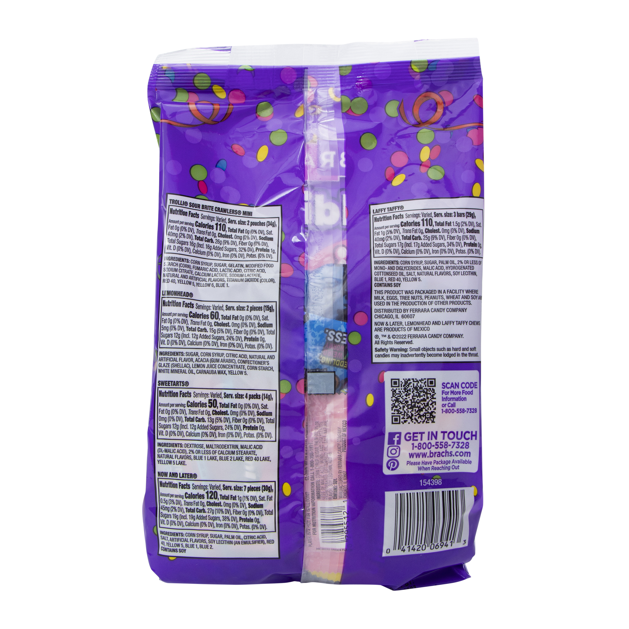 brach's® kiddie mix 60 pieces assorted candy 14oz