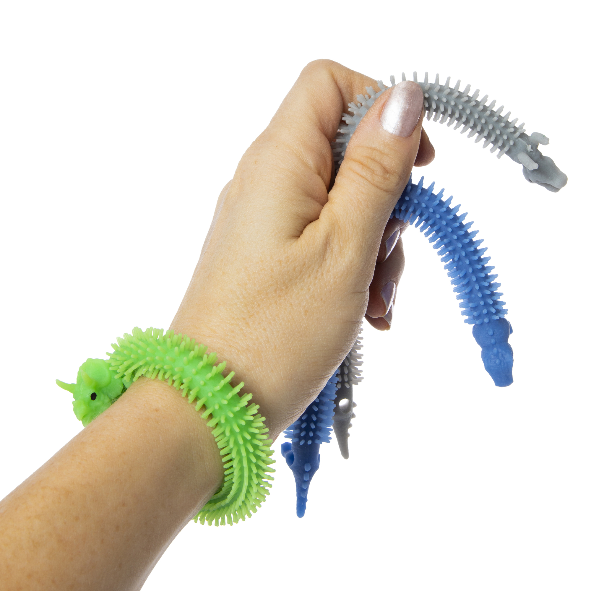 dino bungee bandz fidget toy 3-pack