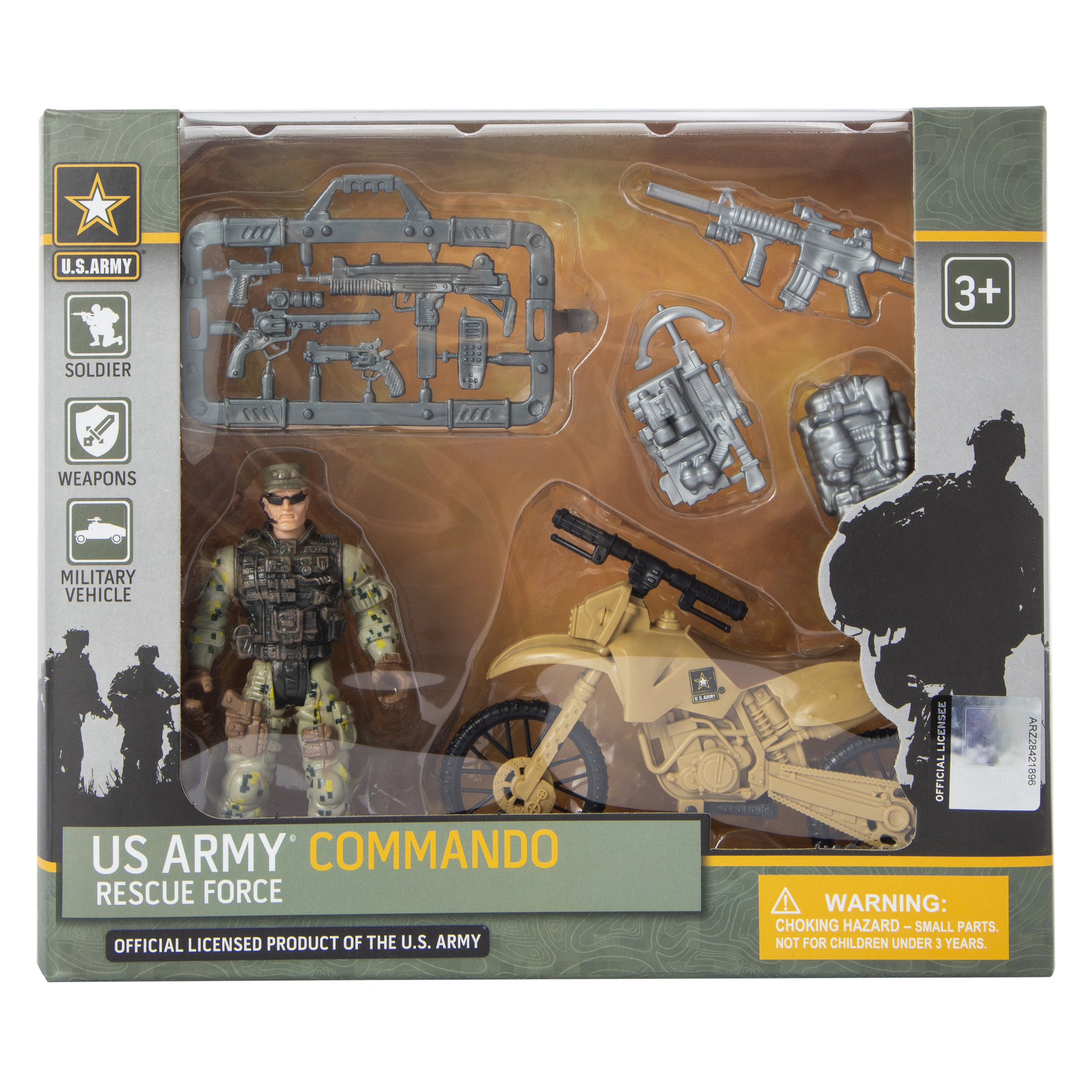 Playset Military Army Toys Army® Commando Rescue Force Action