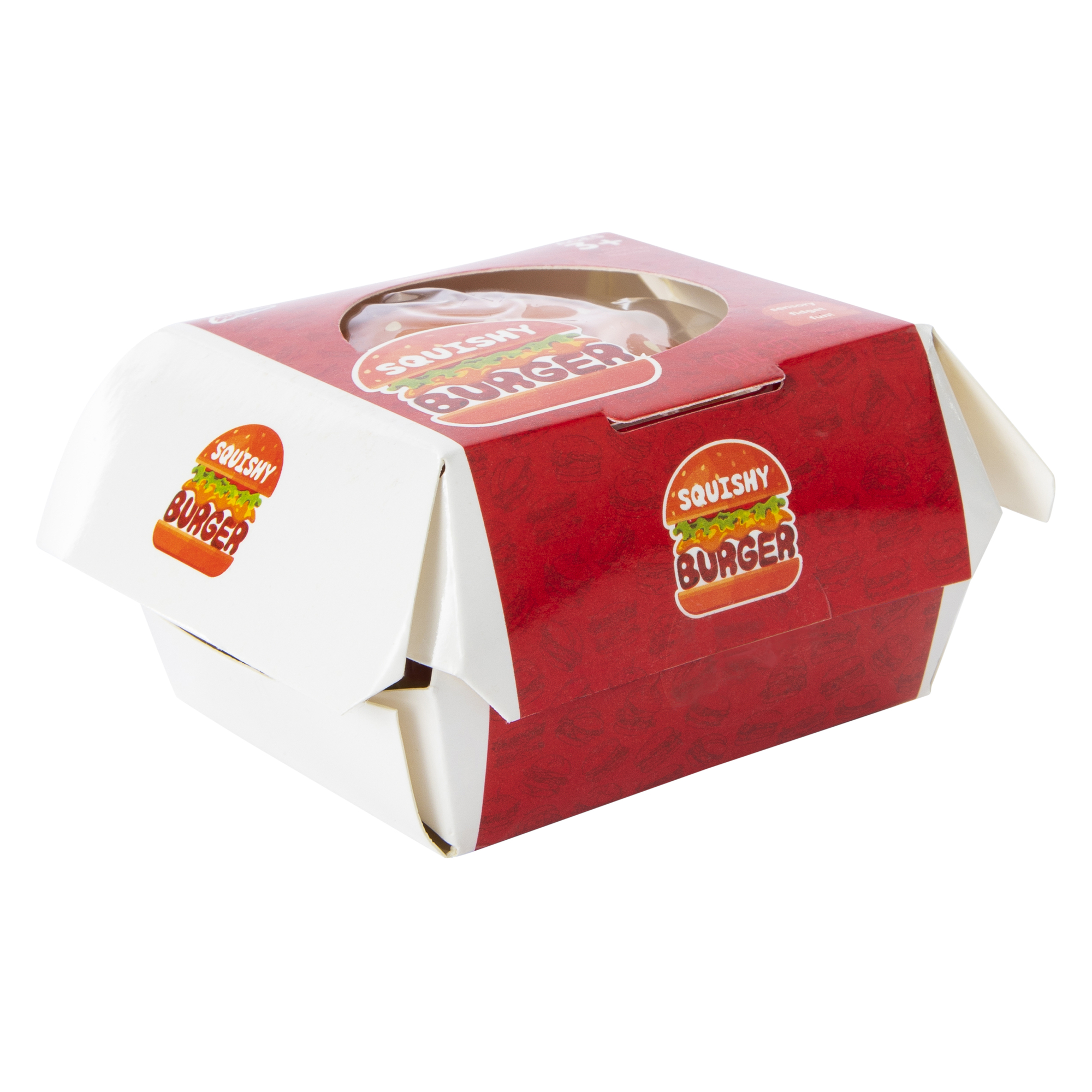 fast food series 1 sensory toy – squishy burger