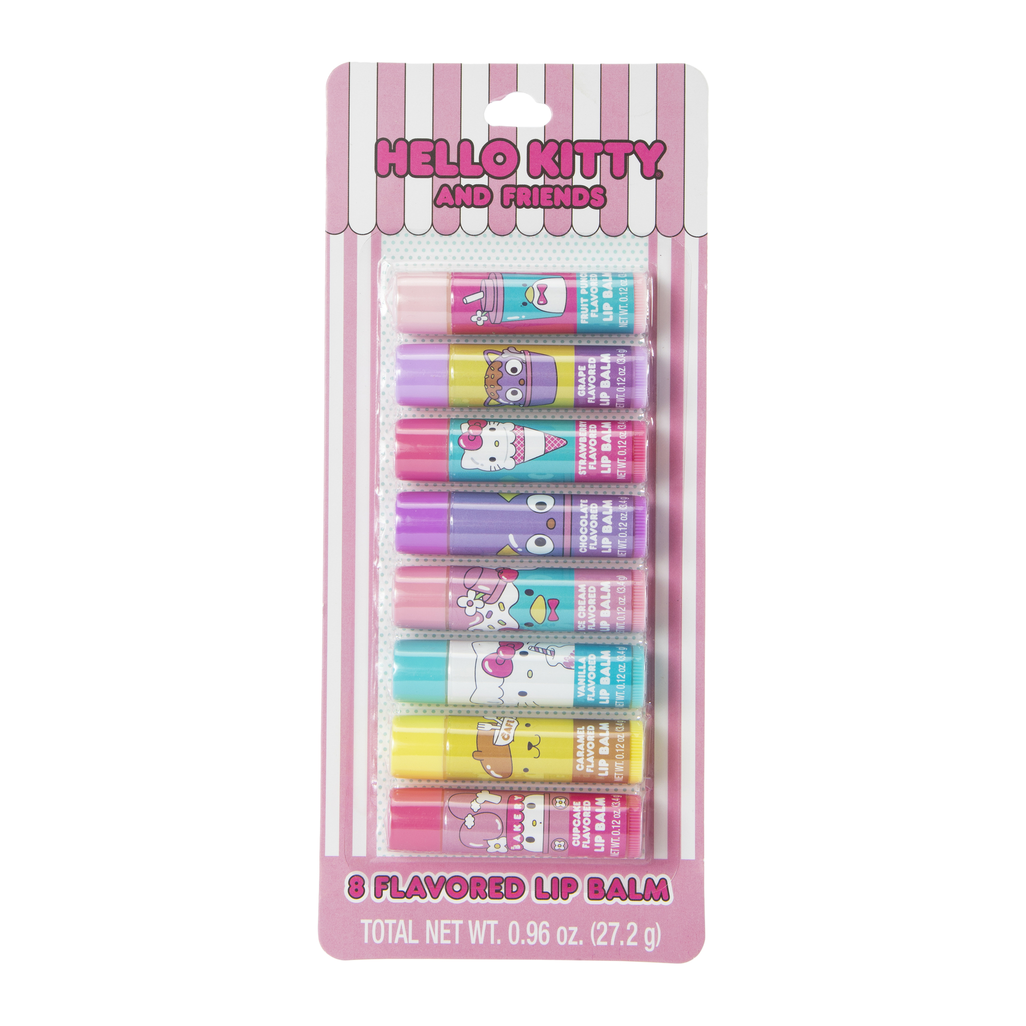 hello kitty® flavored lip balm 8-pack