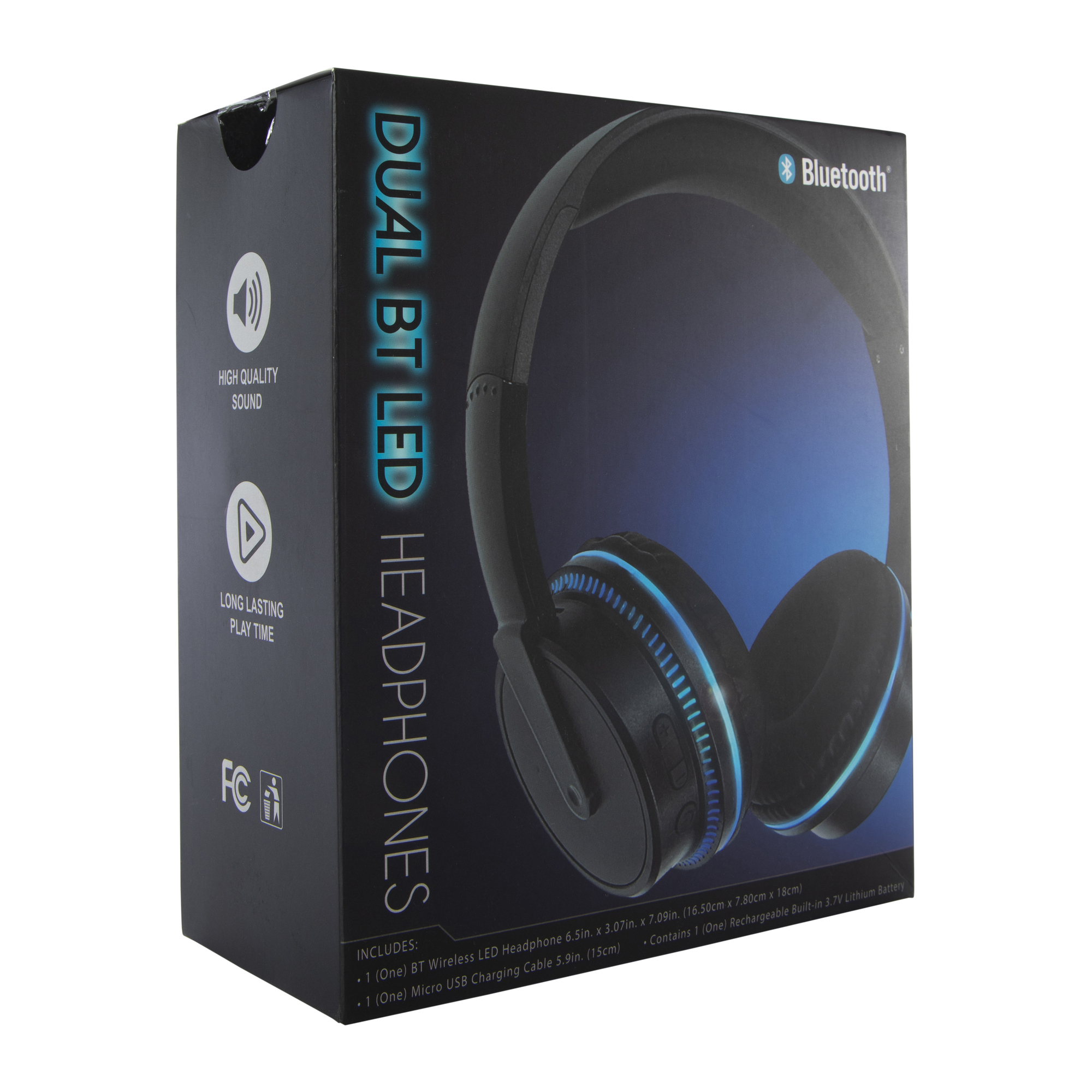 Five Below Dual bluetooth LED wireless headphones Hamilton Place