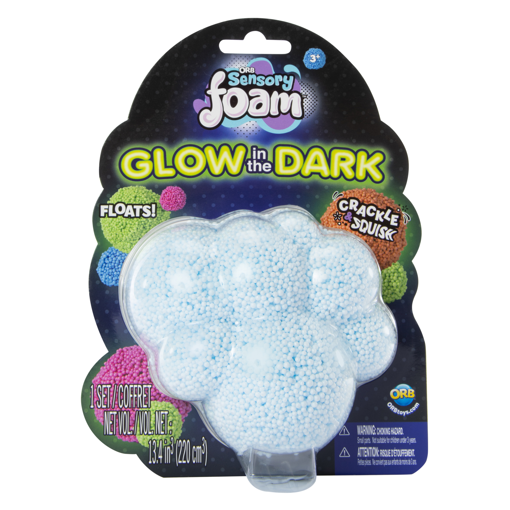 orb® sensory foam® glow the dark