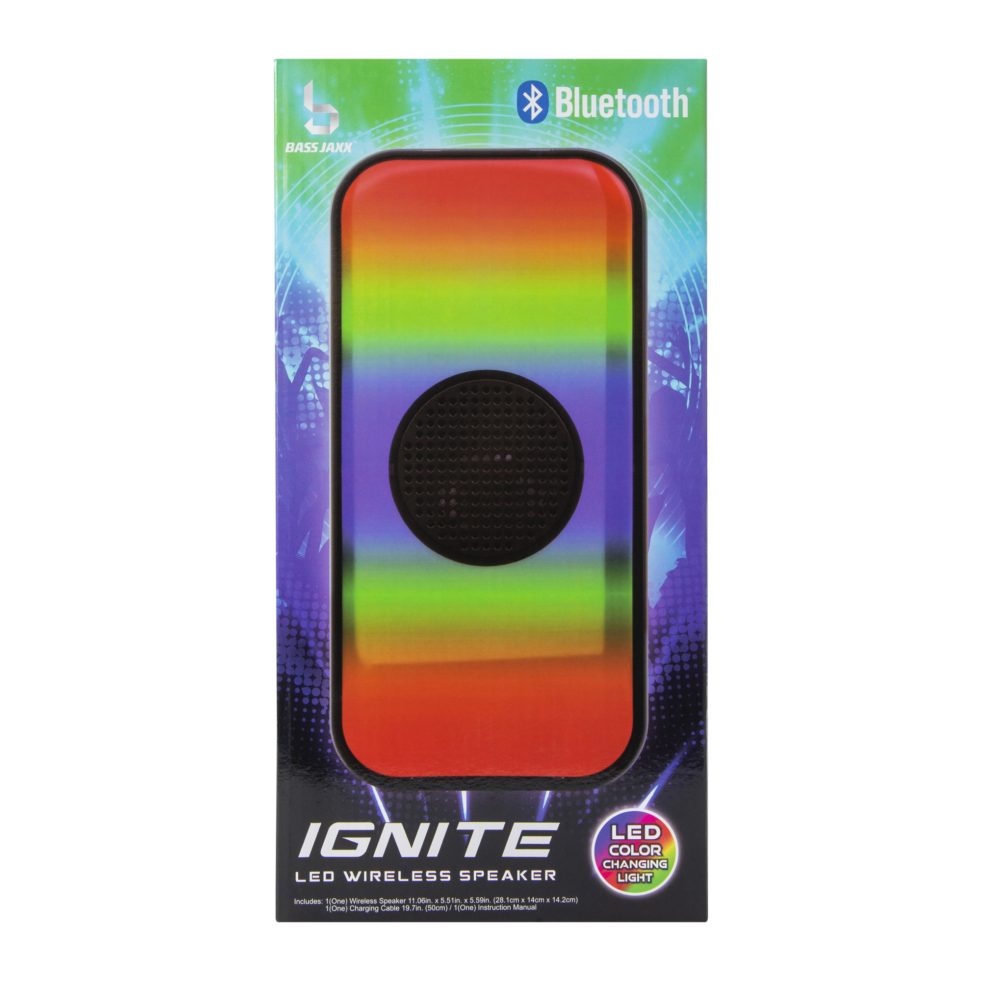 Authentic ignite color-changing LED light bluetooth® speaker