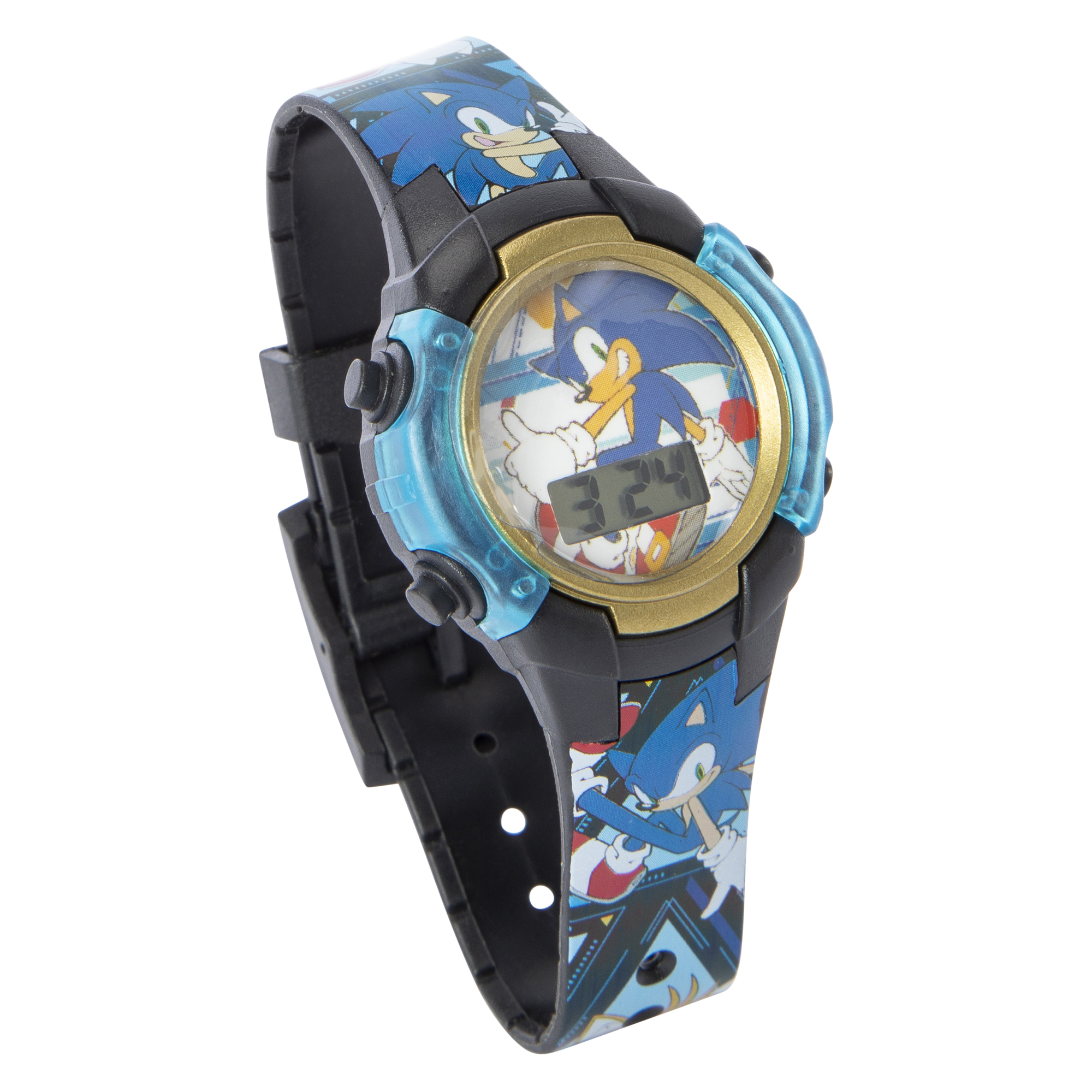 sonic the hedgehog™ flashing LCD watch