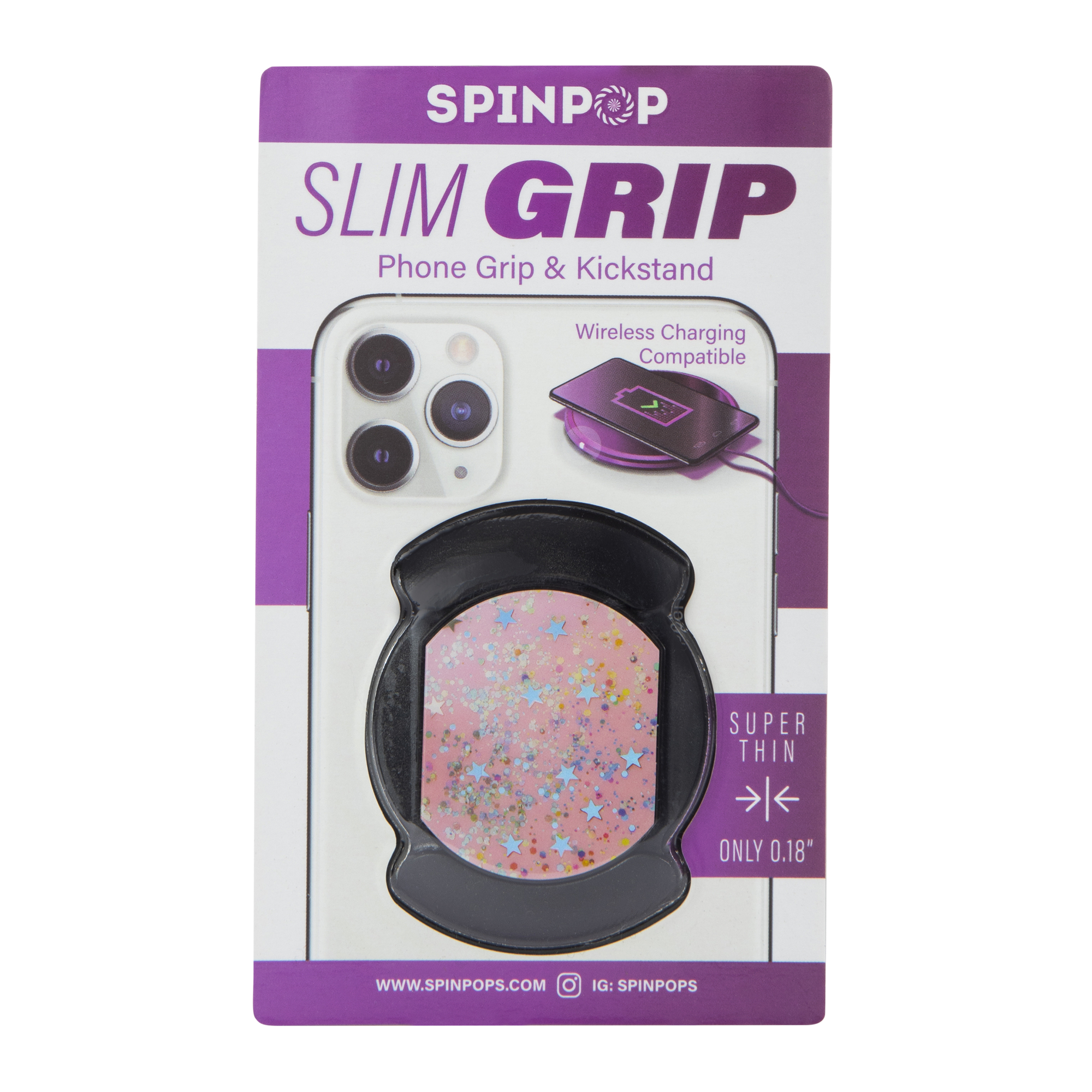 Slim Grip Phone Grip & Kickstand - Stars