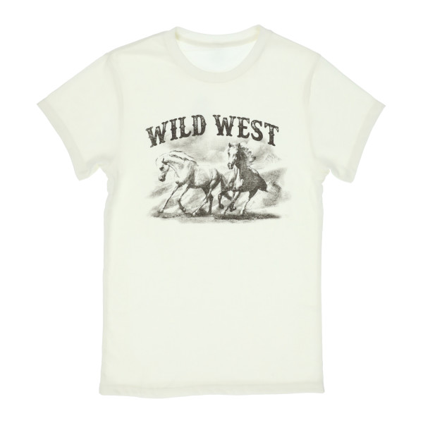 wild west horses graphic tee