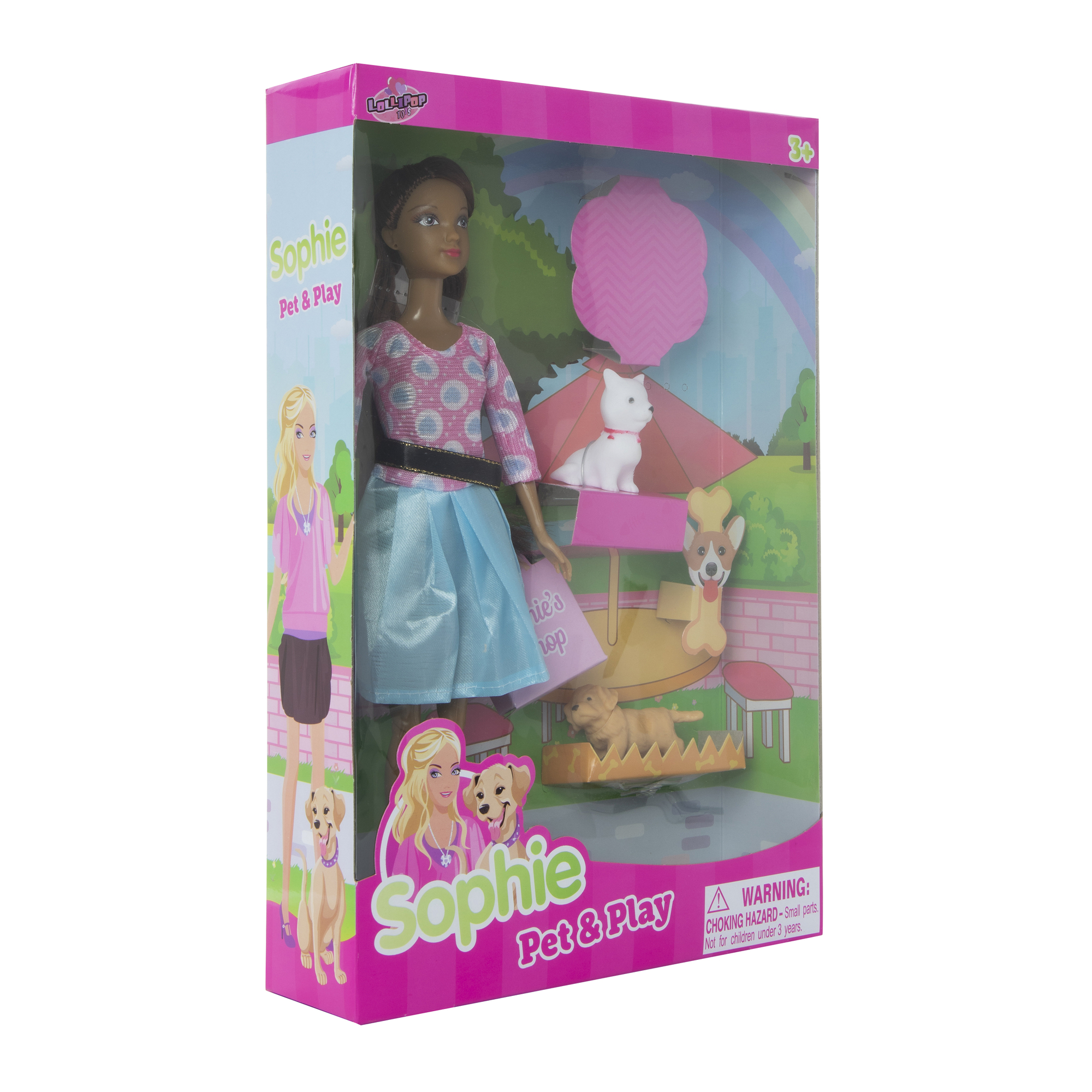 sophie pet & play doll