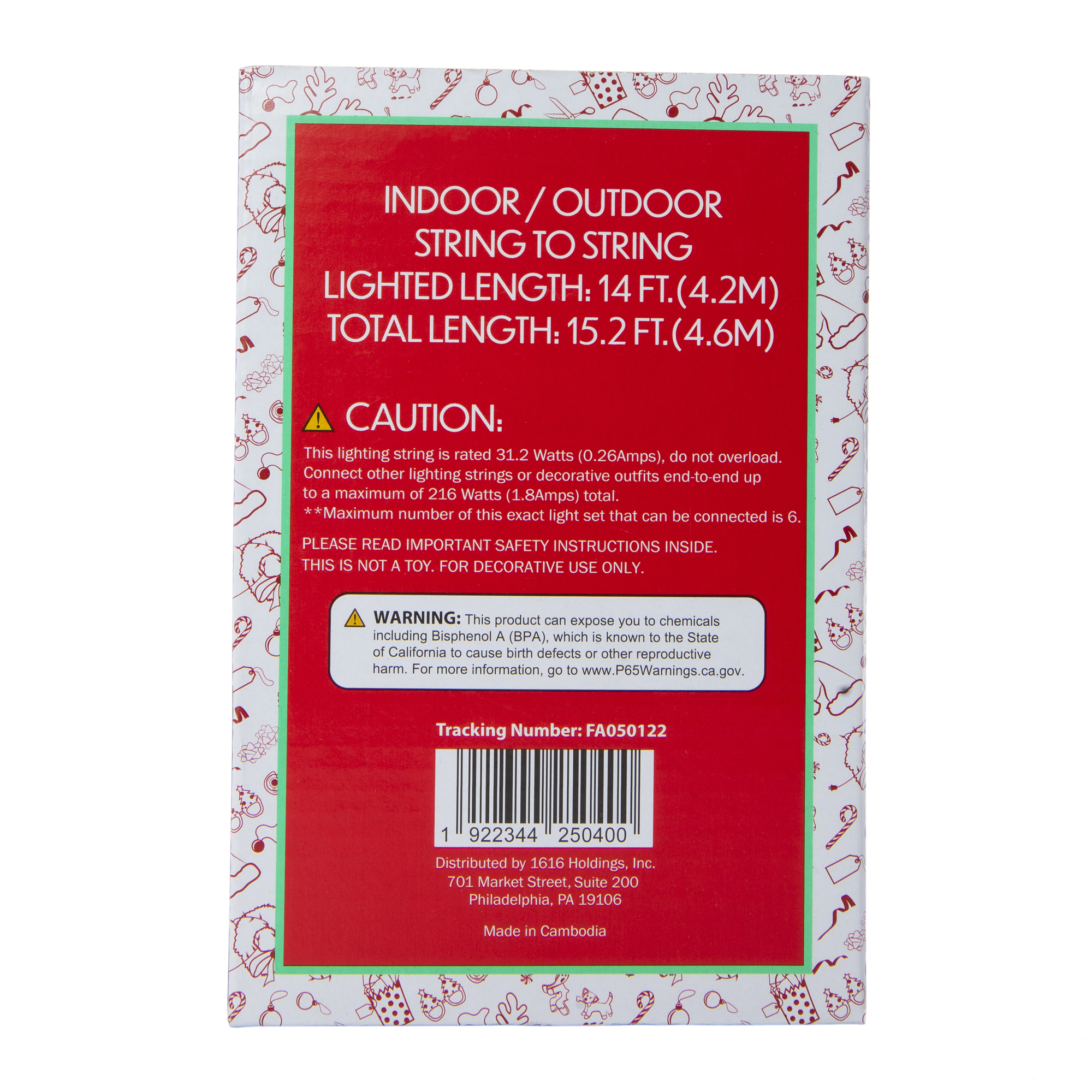 christmas string lights 70-count