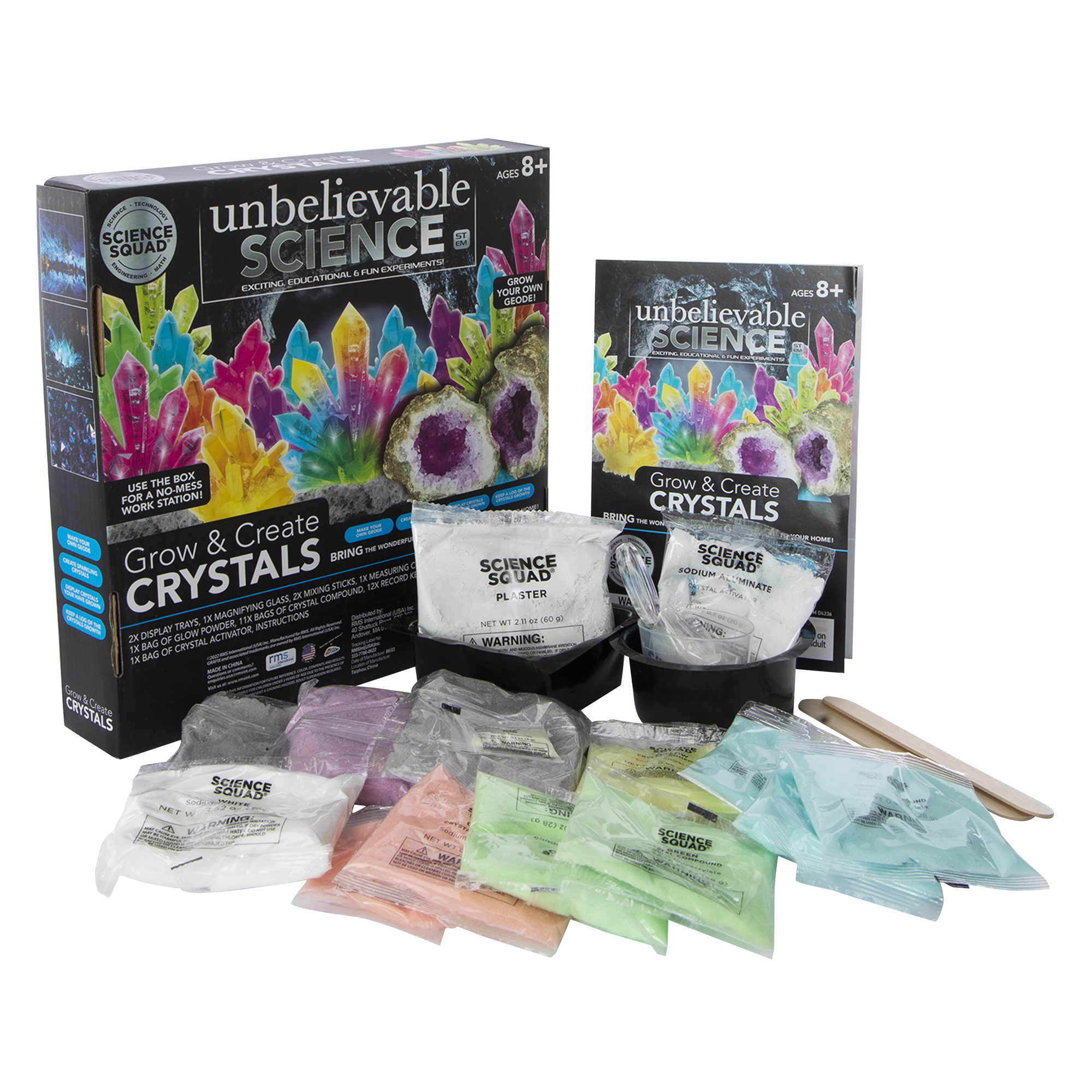 science squad® crystal growing kit