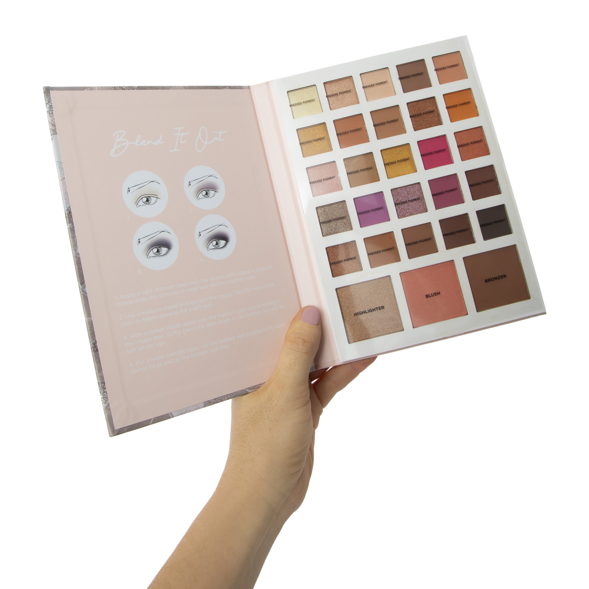 profusion beauty book eye & face palette 28-piece