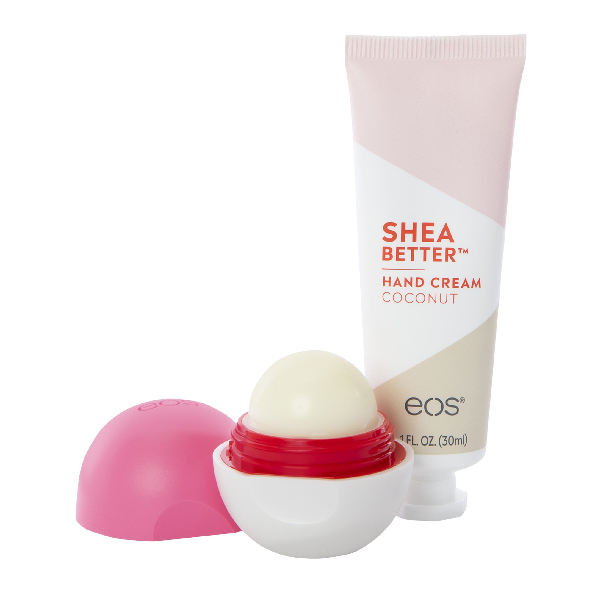 Eos® Holiday Collection Hand Lotion & Lip Balm Sphere - Pink Champagne & Coconut