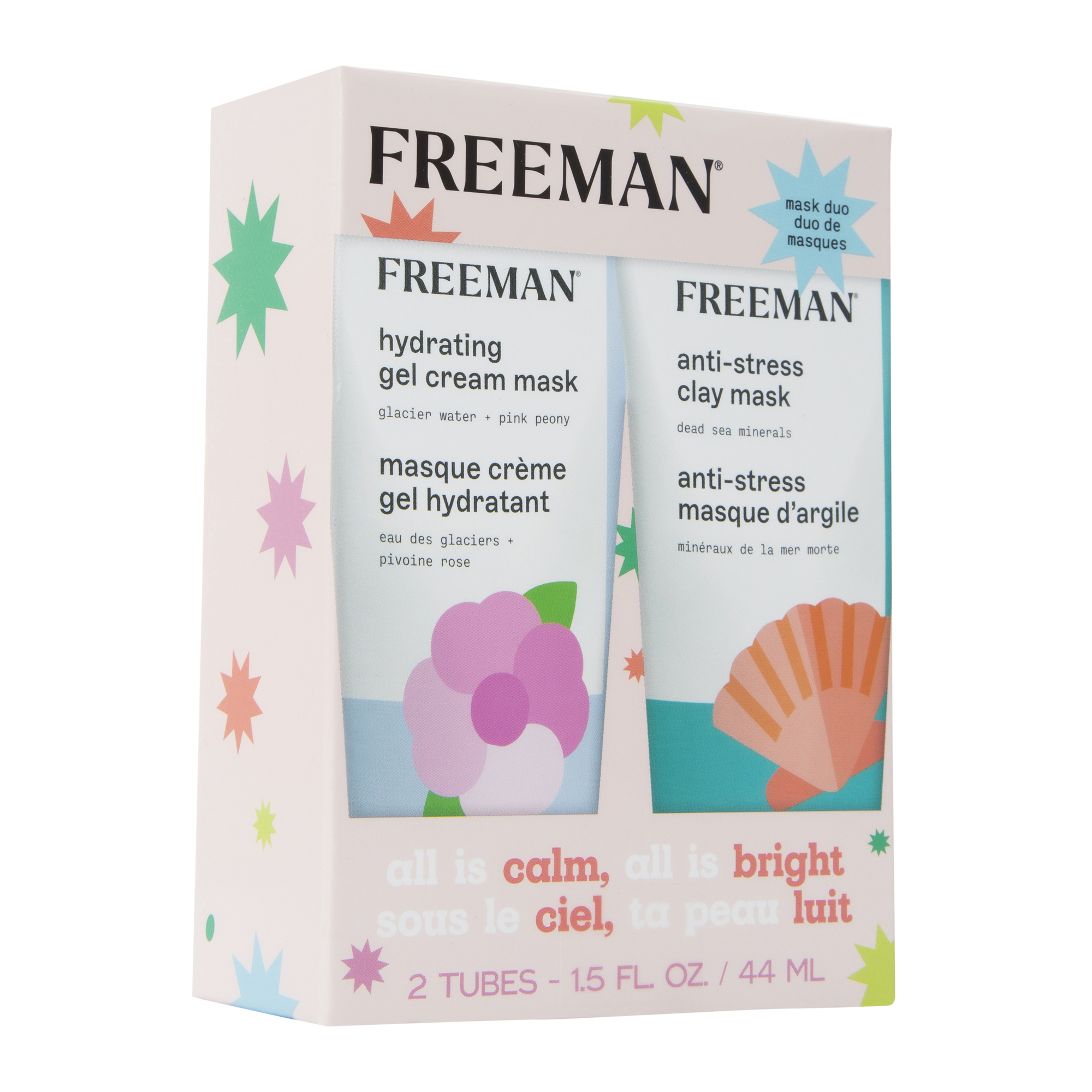 freeman® holiday face mask 2-pack | Five Below