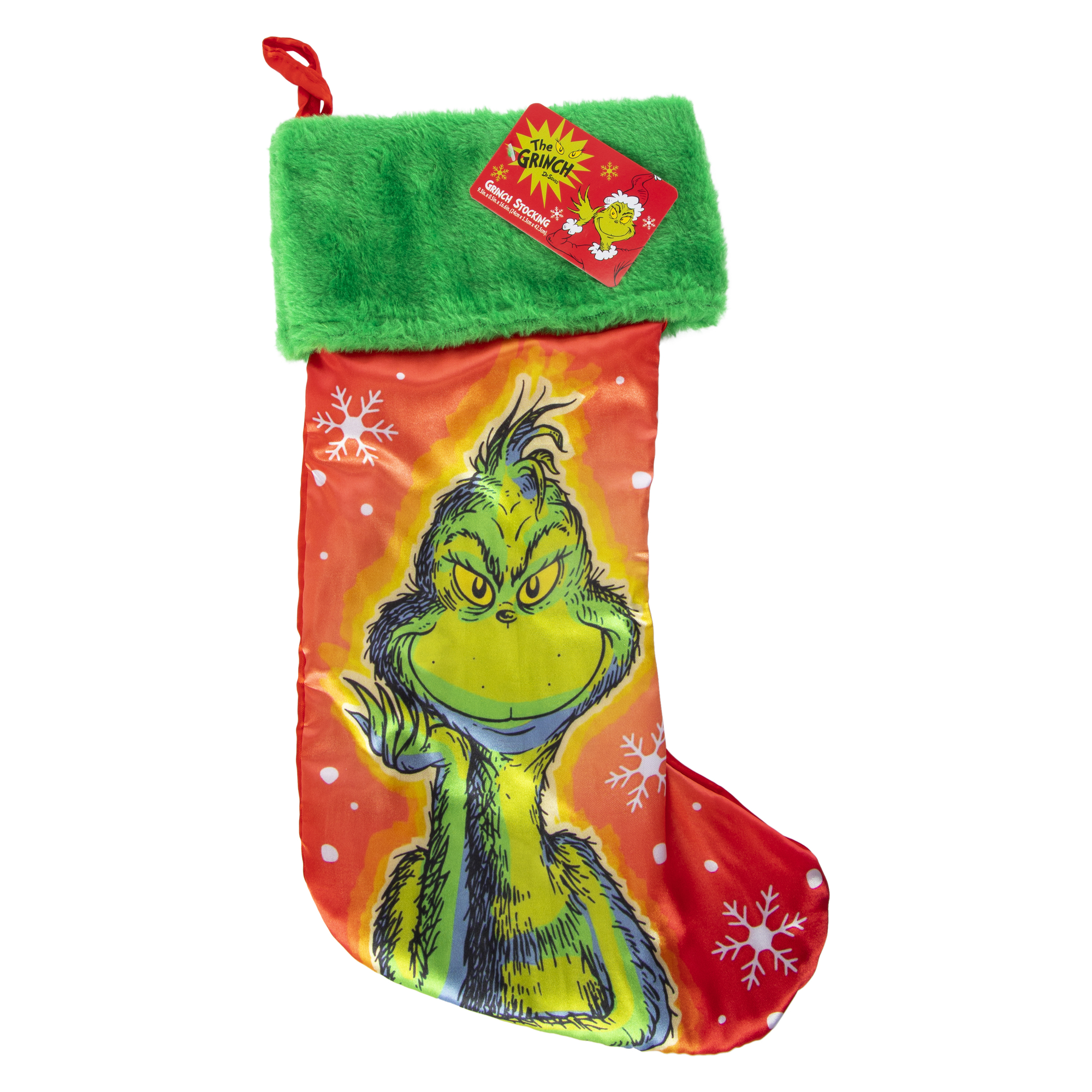 character christmas stocking 17in