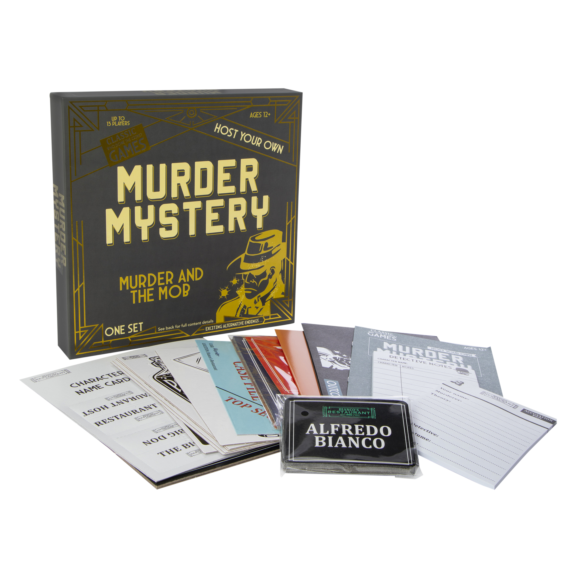 host your own murder mystery game