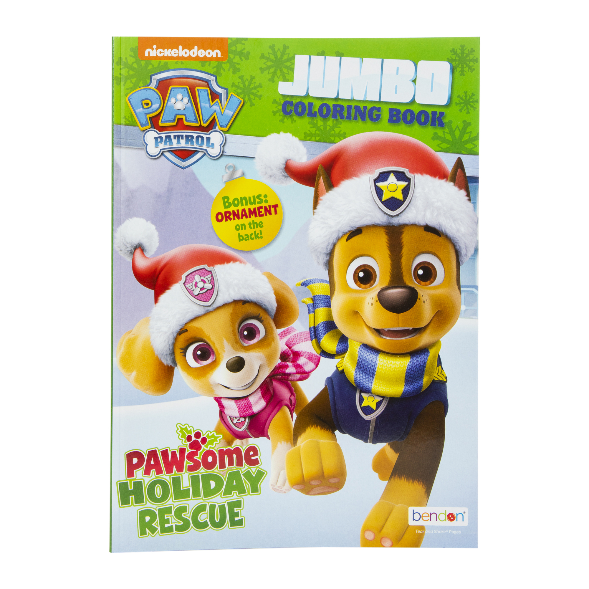 paw patrol™ holiday rescue jumbo coloring book