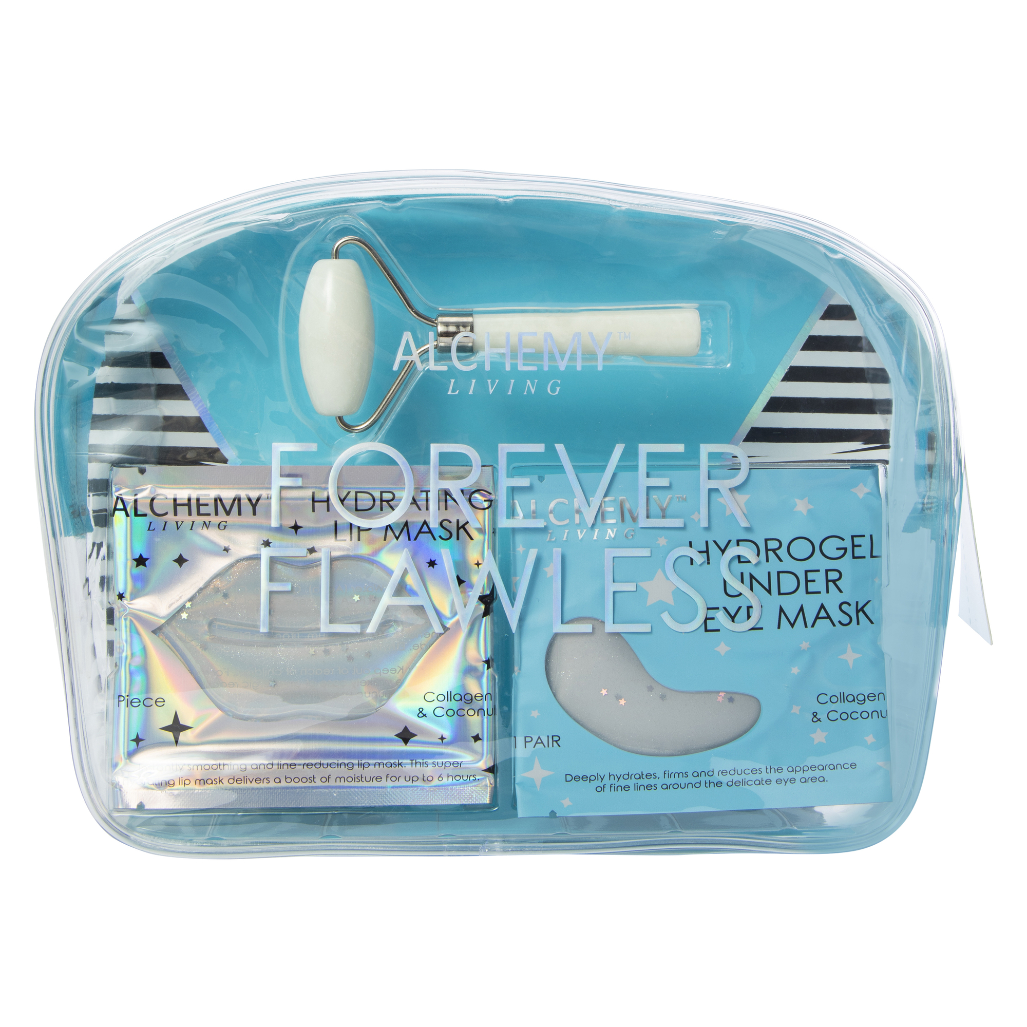 alchemy living™ forever flawless spa gift set 4-piece