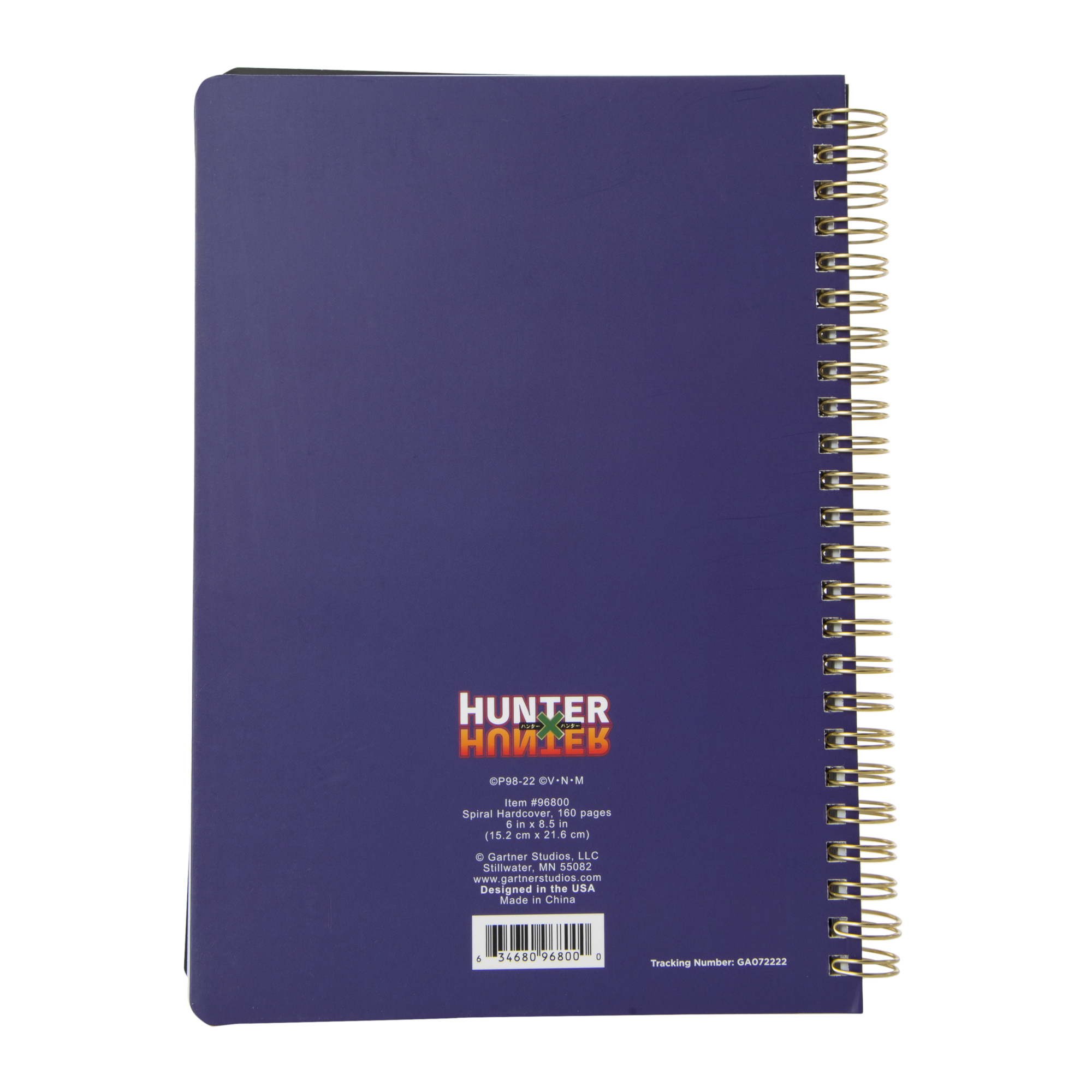 hunter x hunter™ hardcover spiralbound notebook 6in x 8.5in