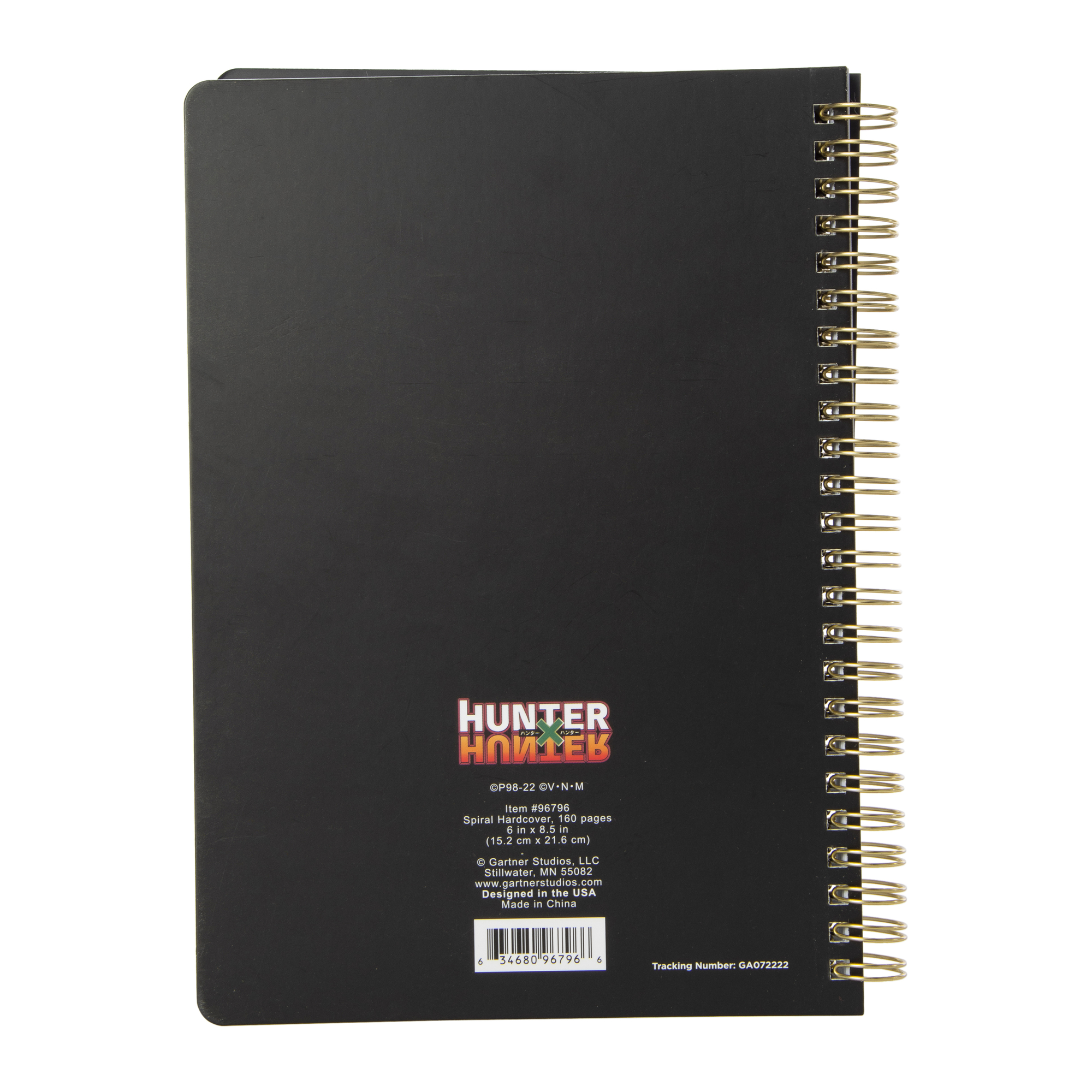 hunter x hunter™ hardcover spiralbound notebook 6in x 8.5in